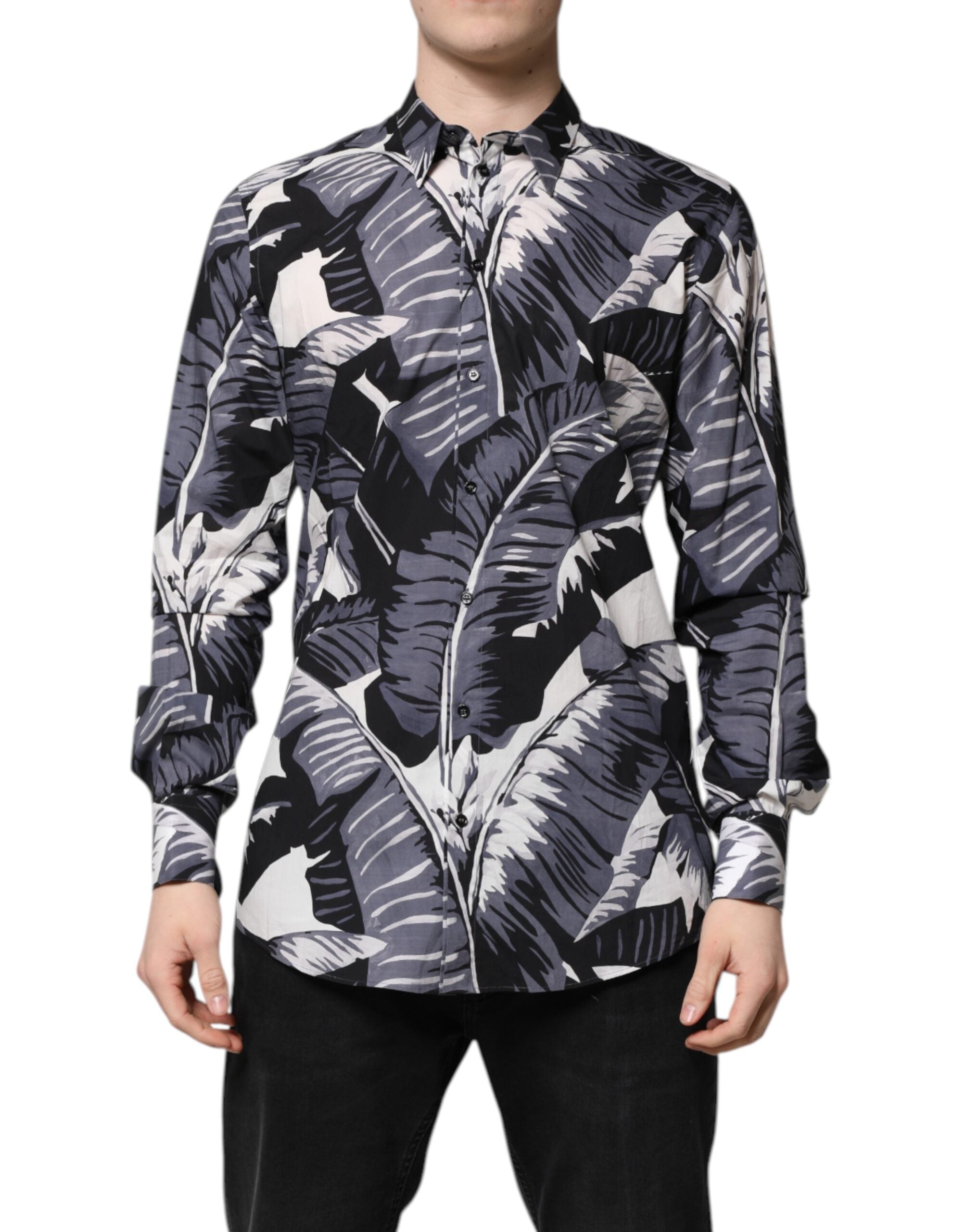 Dolce & Gabbana Multicolor Cotton Men's Shirt