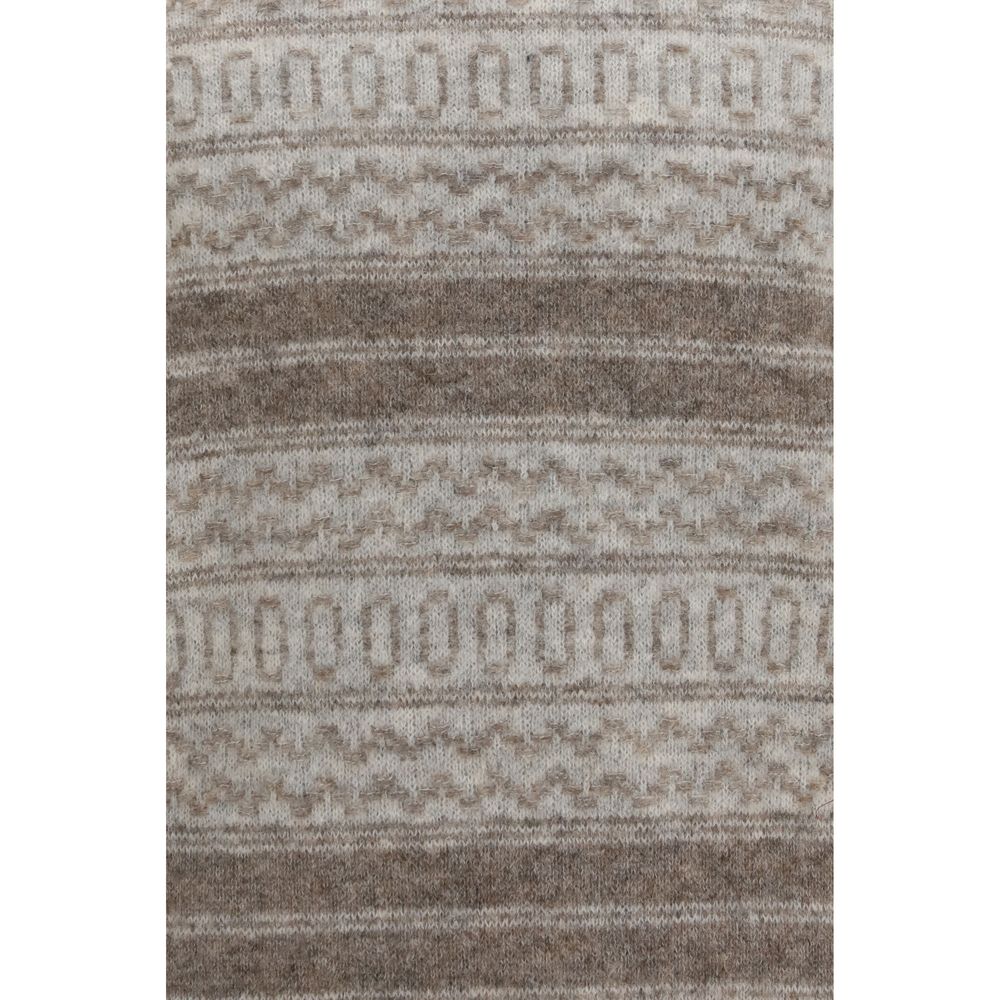 Brunello Cucinelli Gray Alpaca Vicugna Pacos Men's Turtleneck