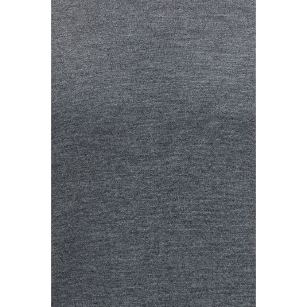 Brunello Cucinelli Gray Wool Oves Aries Men's Turtleneck