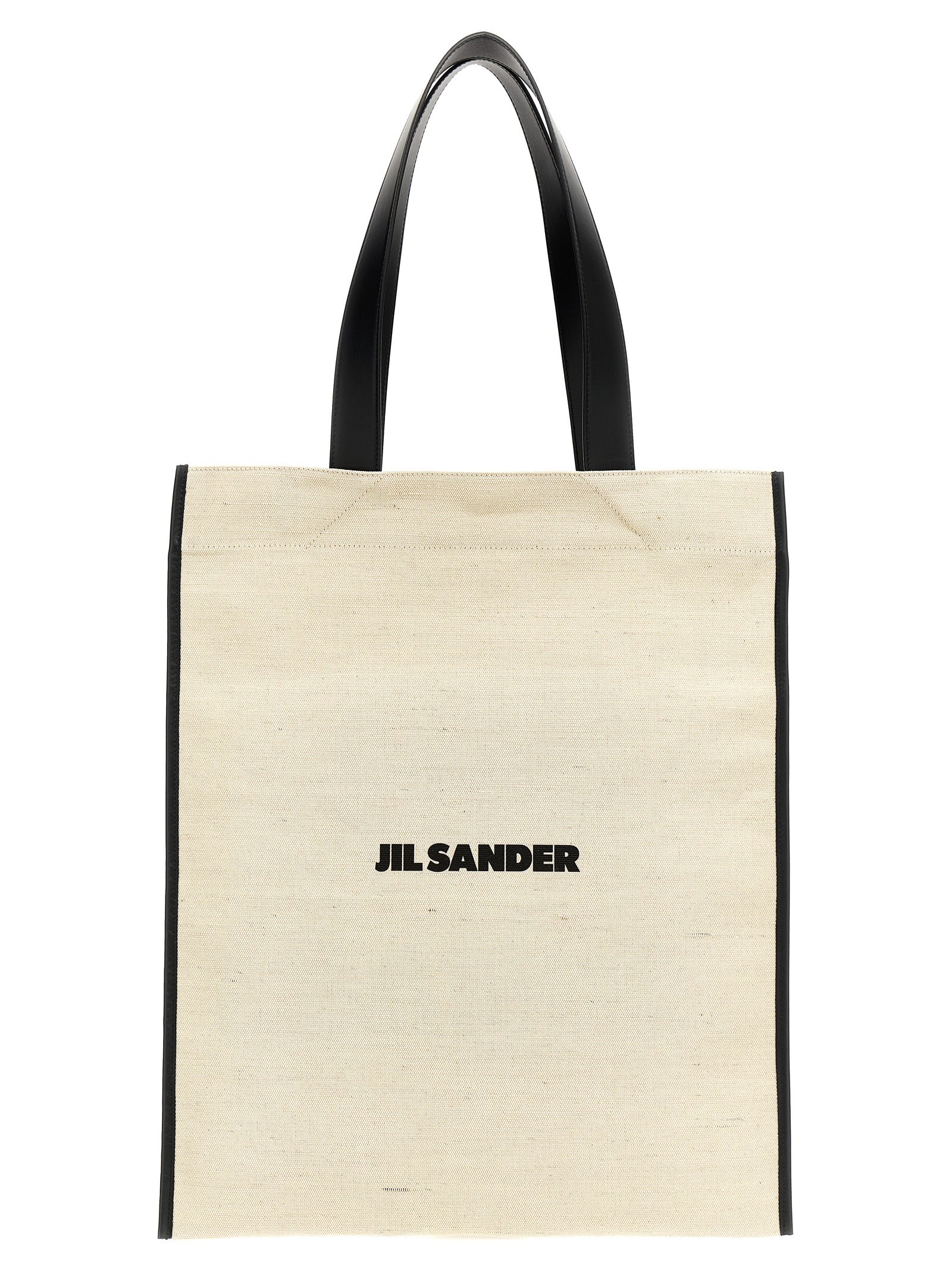 Jil Sander Bicolor Cotton Tote Men's Bag