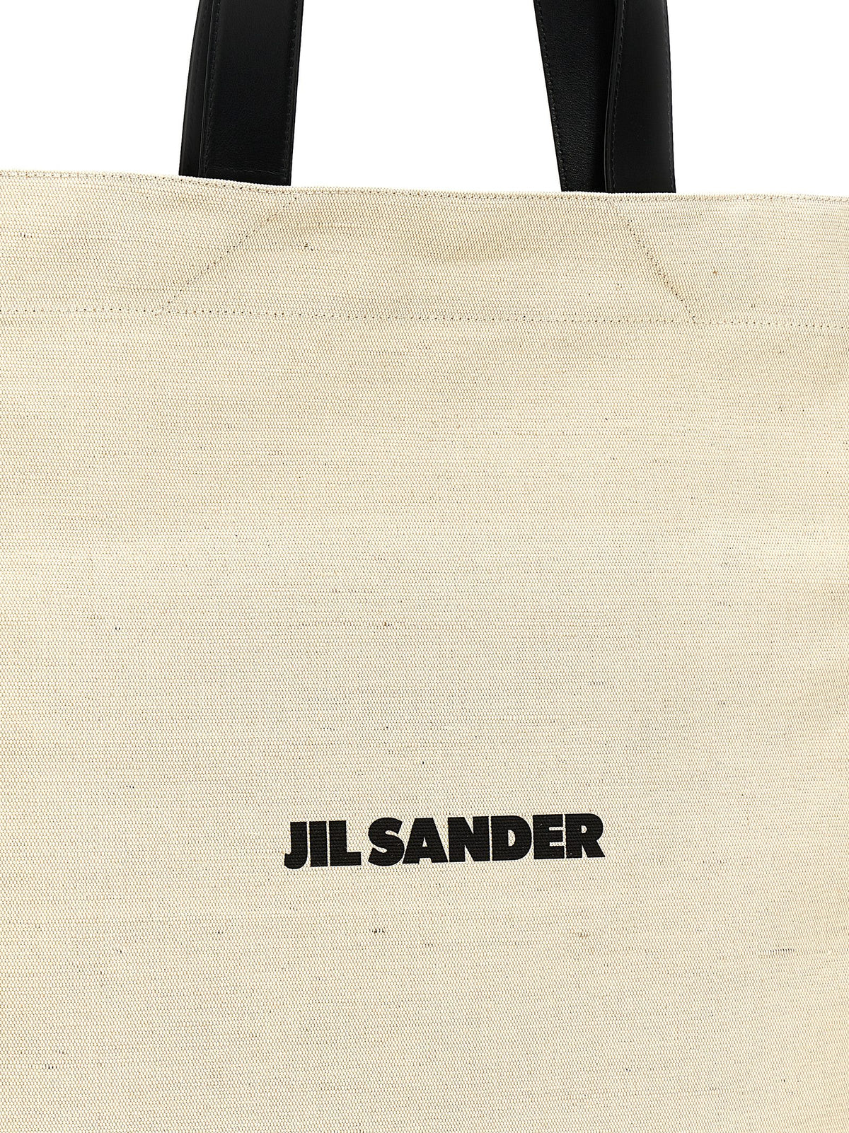 Jil Sander Bicolor Jute Tote Women's Bag