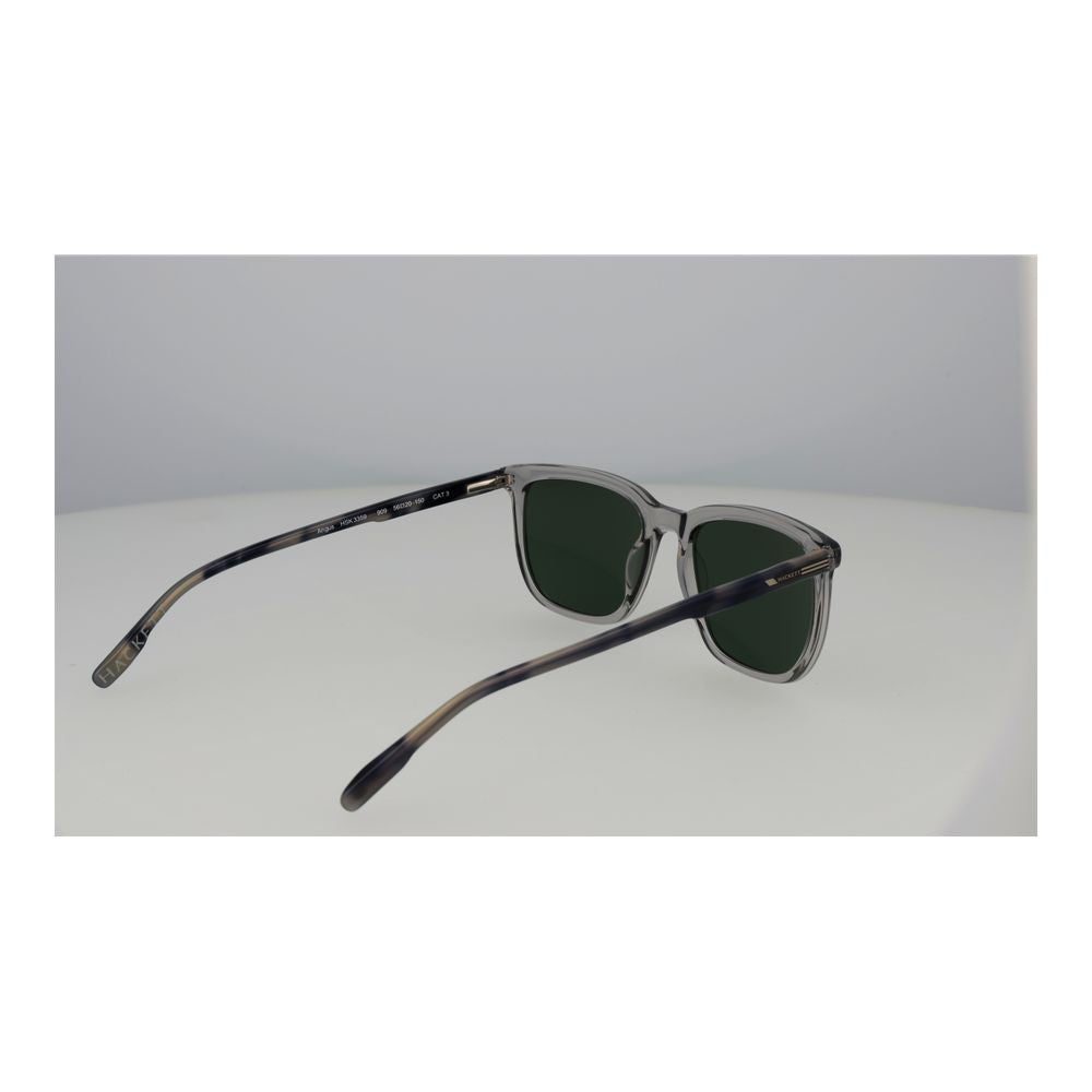Hackett Gray Acetate Men's Sunglasses