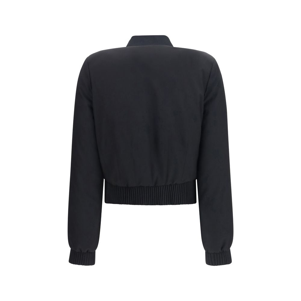 Alexander McQueen Black Polyester Women's Bomber