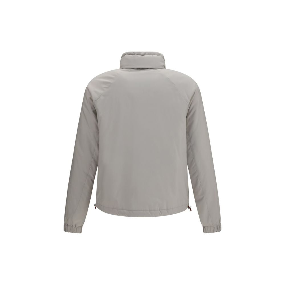 Brunello Cucinelli Gray Polyester Shell Men's Jacket