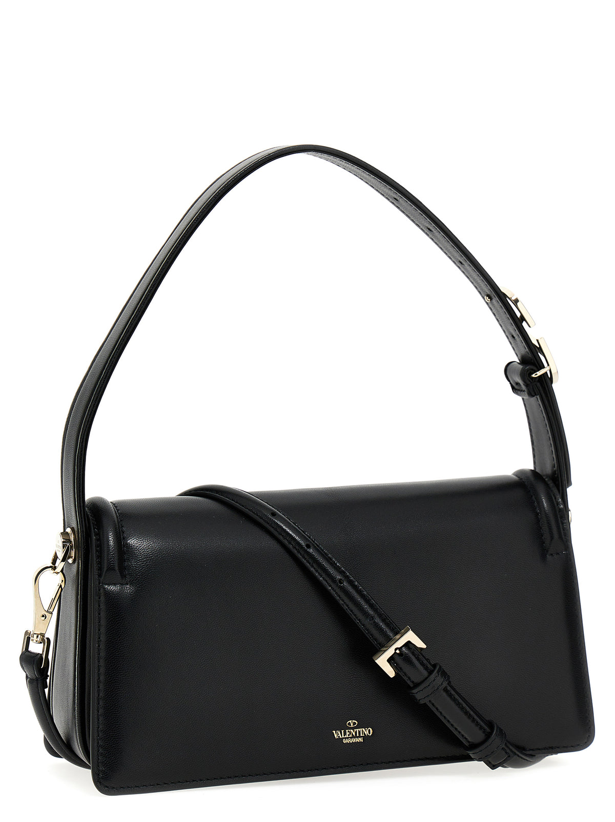 Valentino Garavani Black Leather Shoulder Women's Bag