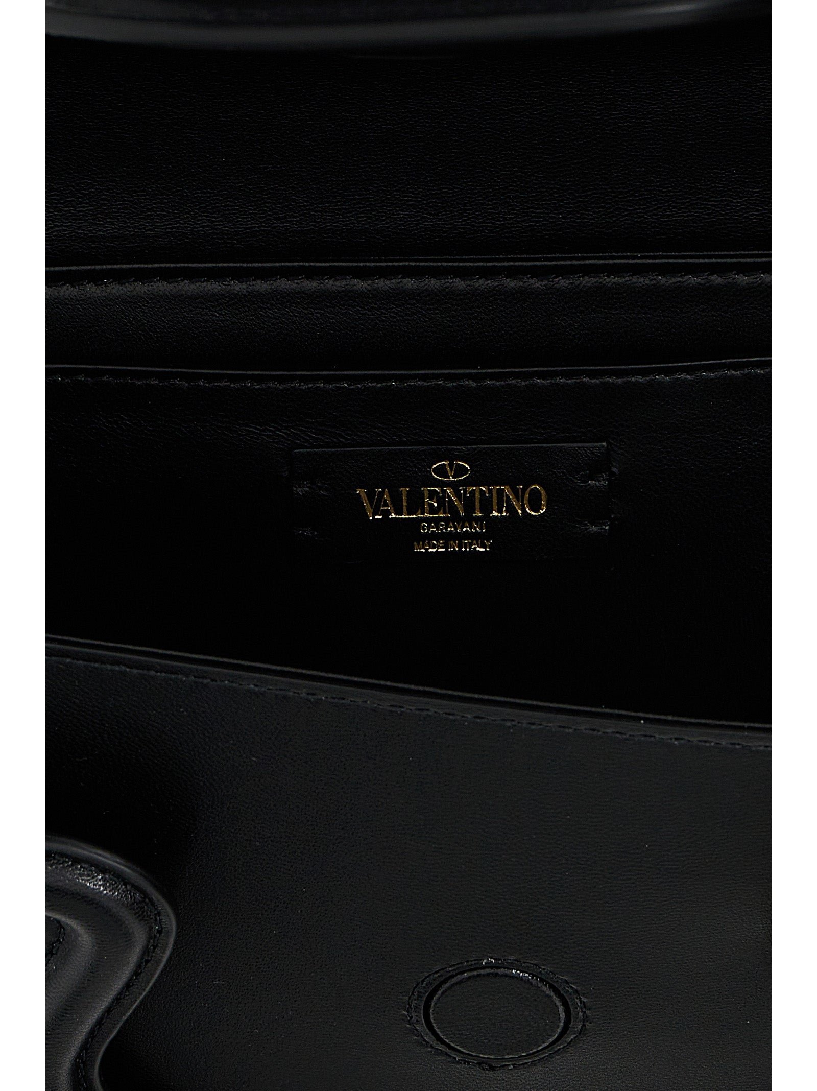 Valentino Garavani Black Leather Shoulder Women's Bag