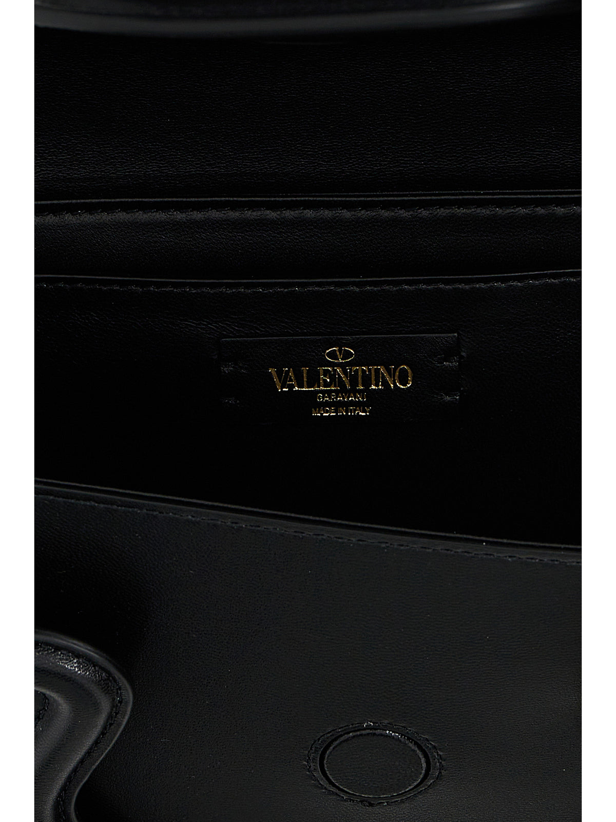 Valentino Garavani Black Leather Shoulder Women's Bag