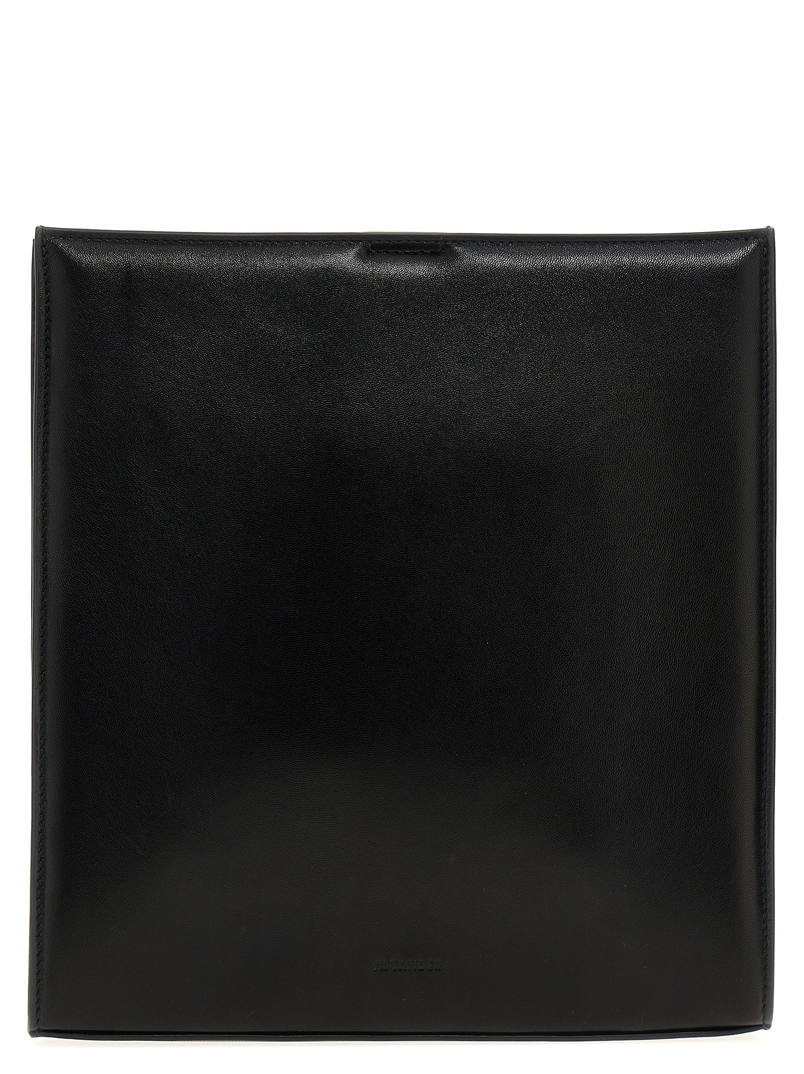Jil Sander Black Calfskin Crossbody Women's Bag