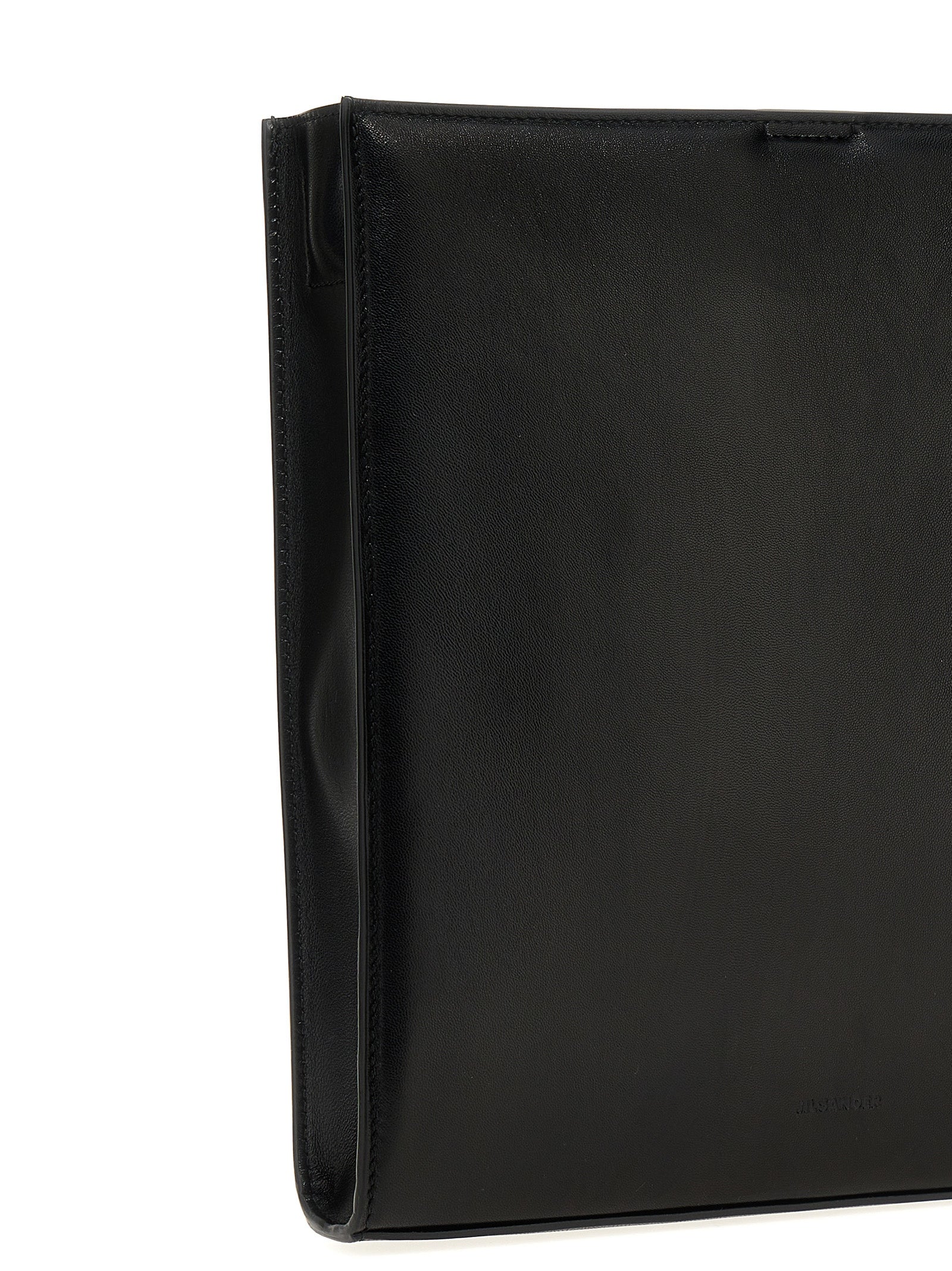 Jil Sander Black Calfskin Crossbody Women's Bag