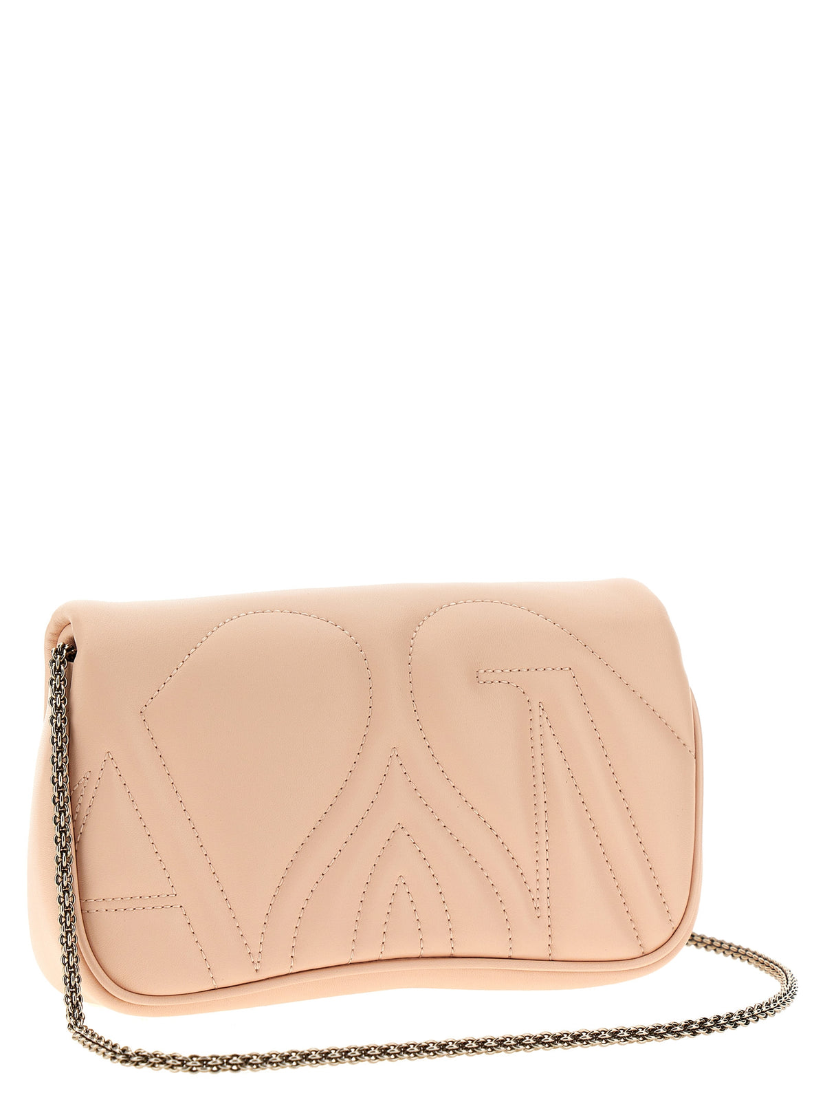 Alexander McQueen Beige Lamb Leather Crossbody Women's Bag