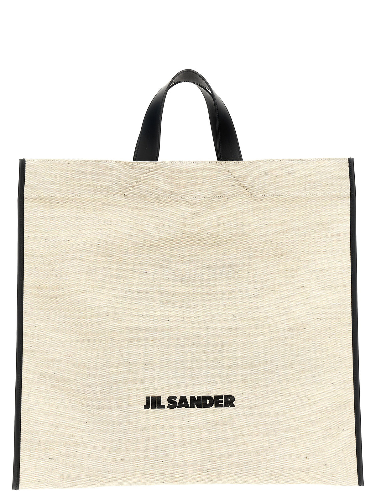 Jil Sander Bicolor Jute Tote Women's Bag
