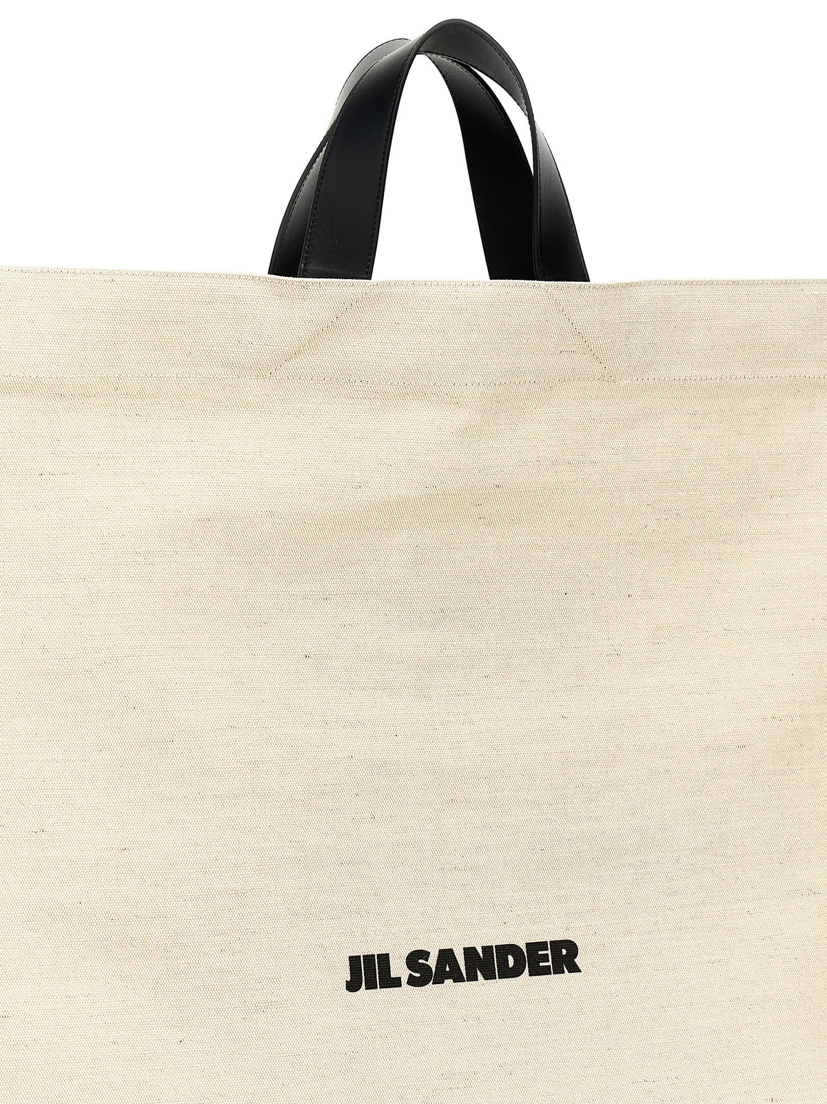Jil Sander Bicolor Jute Tote Women's Bag