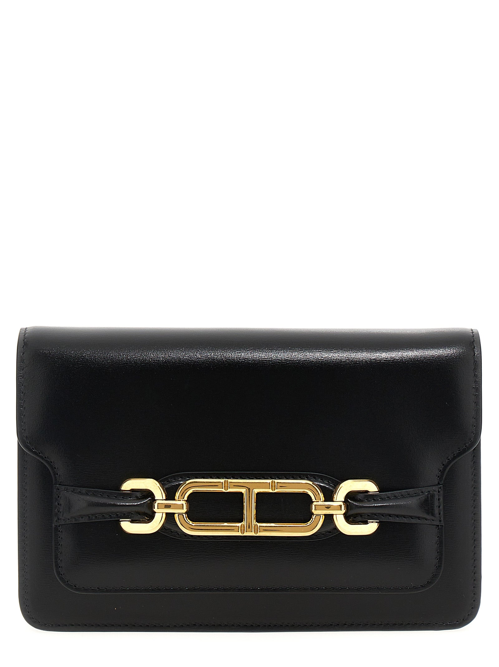 Tom Ford Black Leather Crossbody Women's Bag
