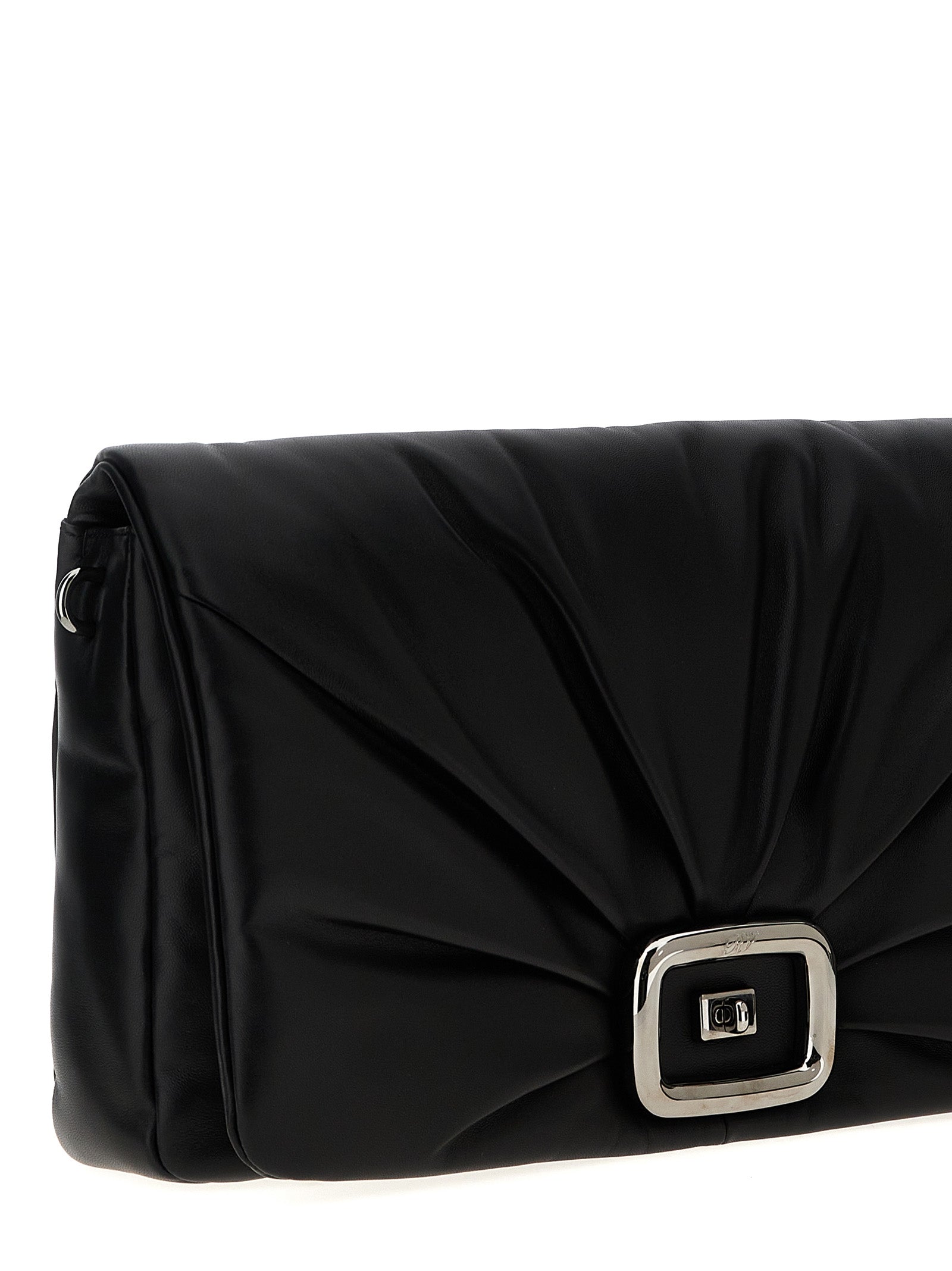Roger Vivier Black Leather Shoulder Women's Bag