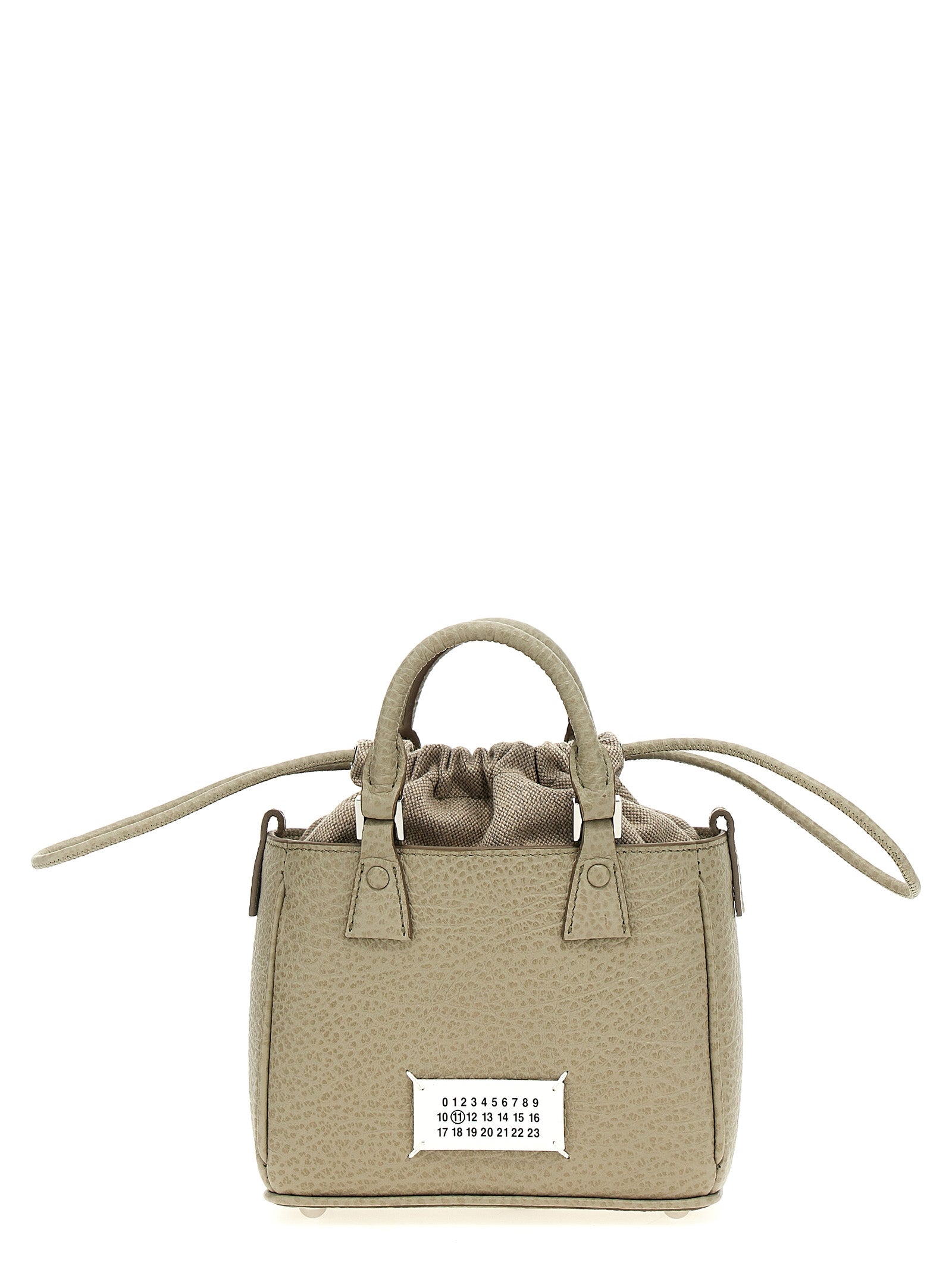 Maison Margiela Gray Calfskin Women's Handbag