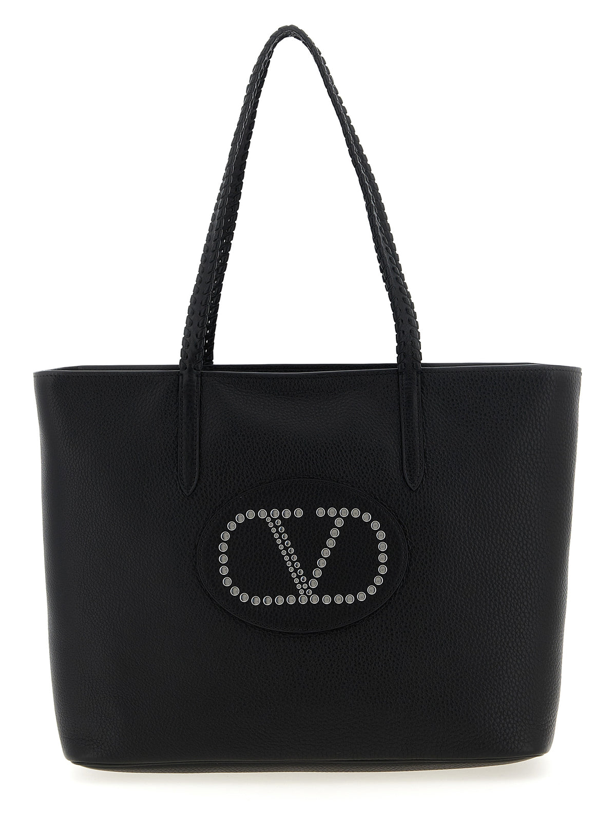 Valentino Garavani Black Calfskin Tote Women's Bag