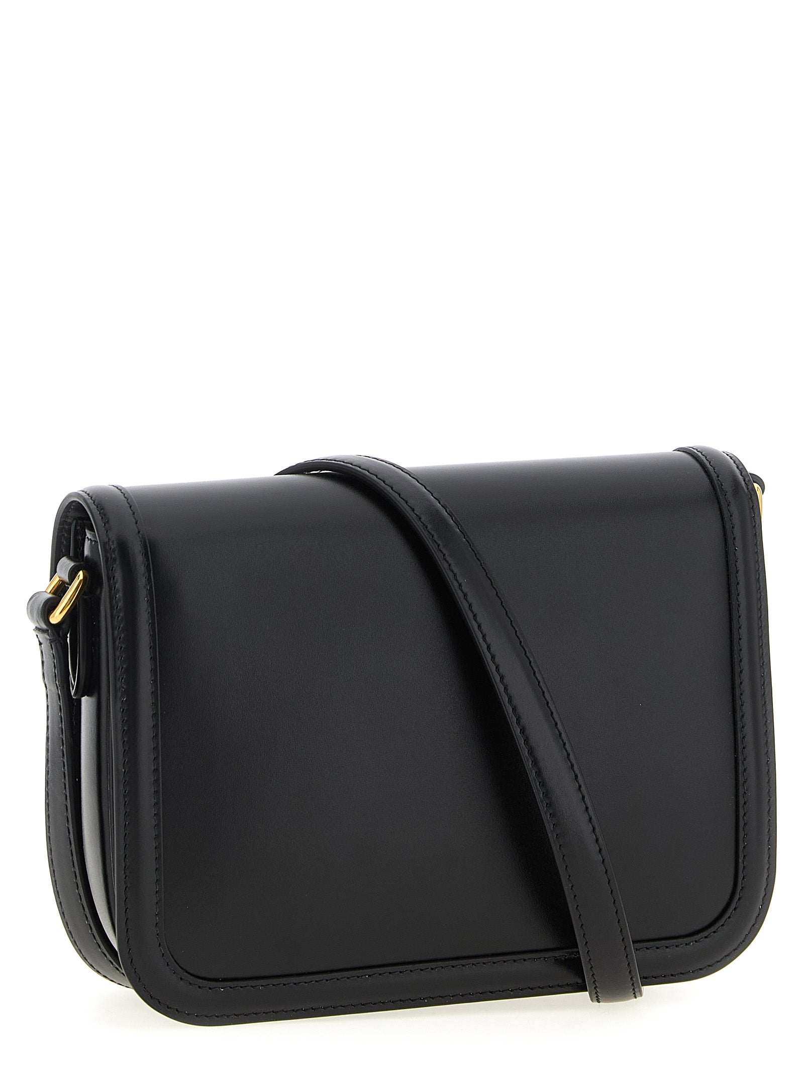 Valentino Garavani Black Calfskin Crossbody Women's Bag