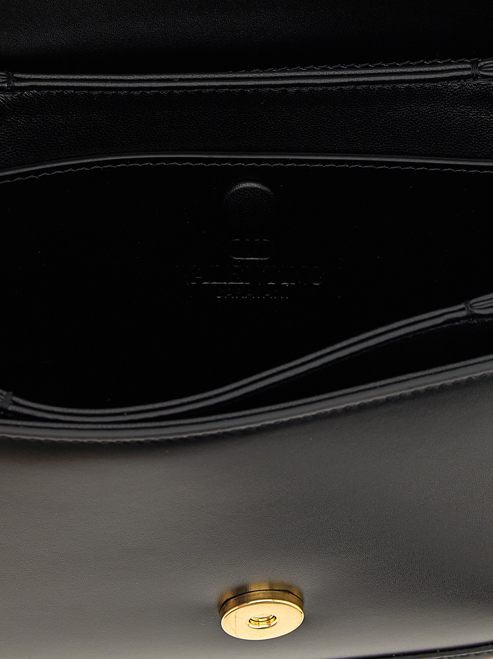 Valentino Garavani Black Calfskin Crossbody Women's Bag