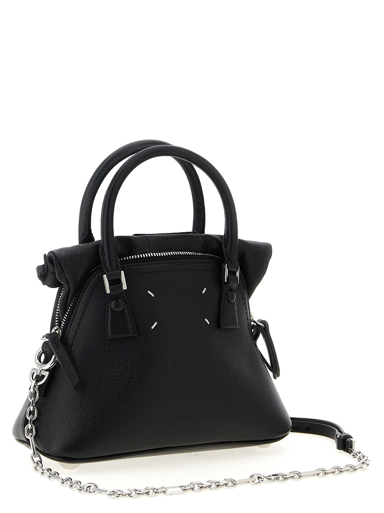 Maison Margiela Black Calfskin Women's Handbag