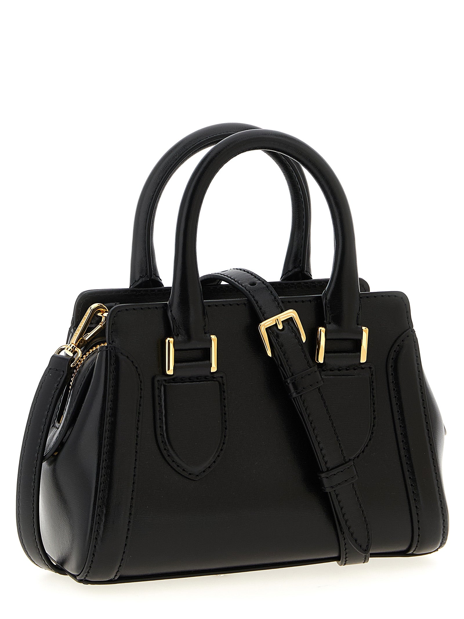 Alexander McQueen Black Calfskin Women's Handbag