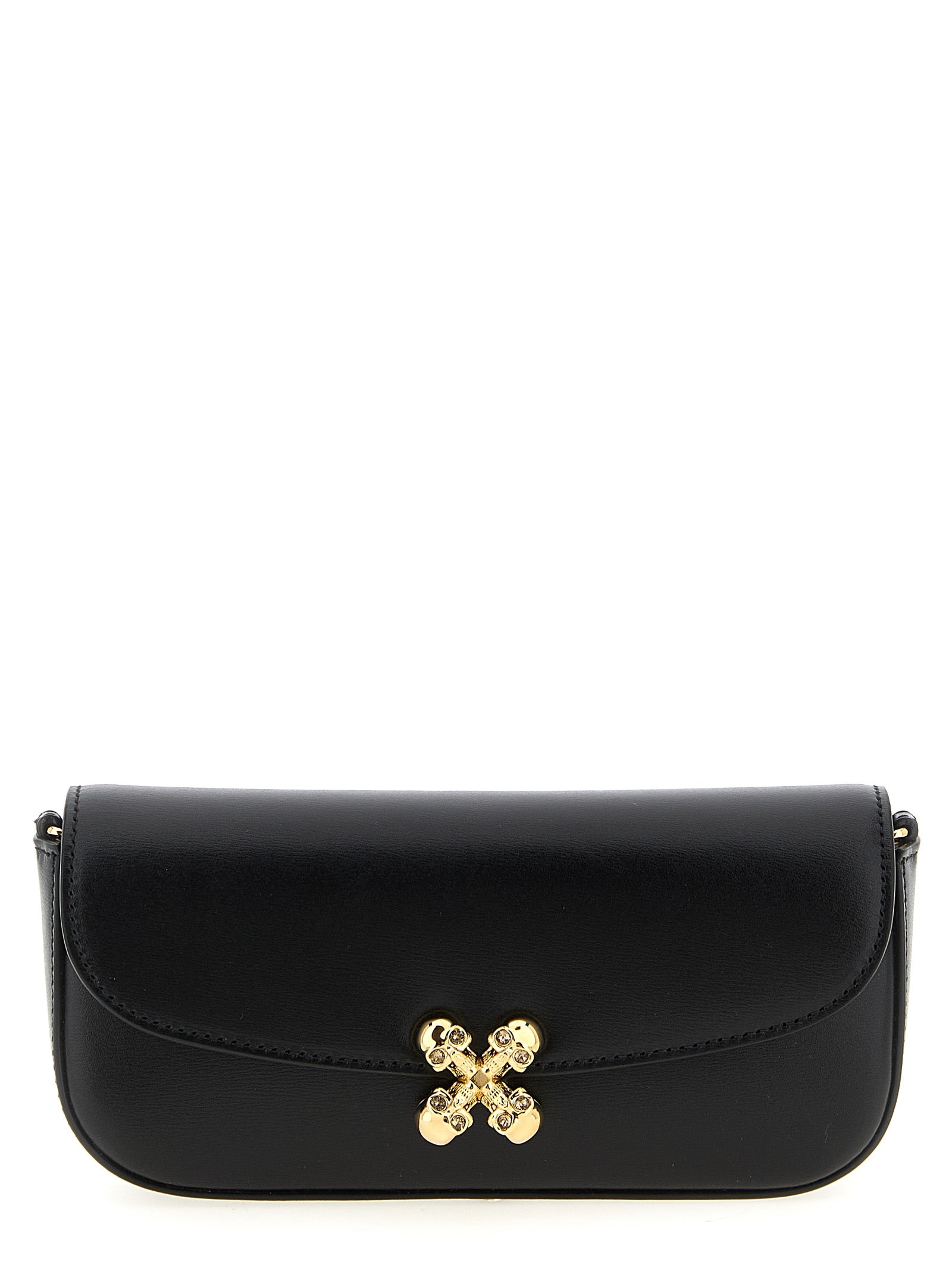Alexander McQueen Black Calfskin Crossbody Women's Bag