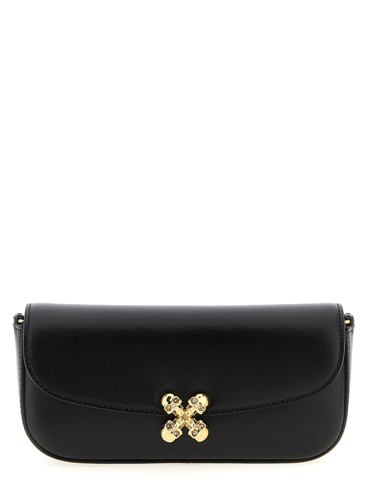 Alexander McQueen Black Calfskin Crossbody Women's Bag
