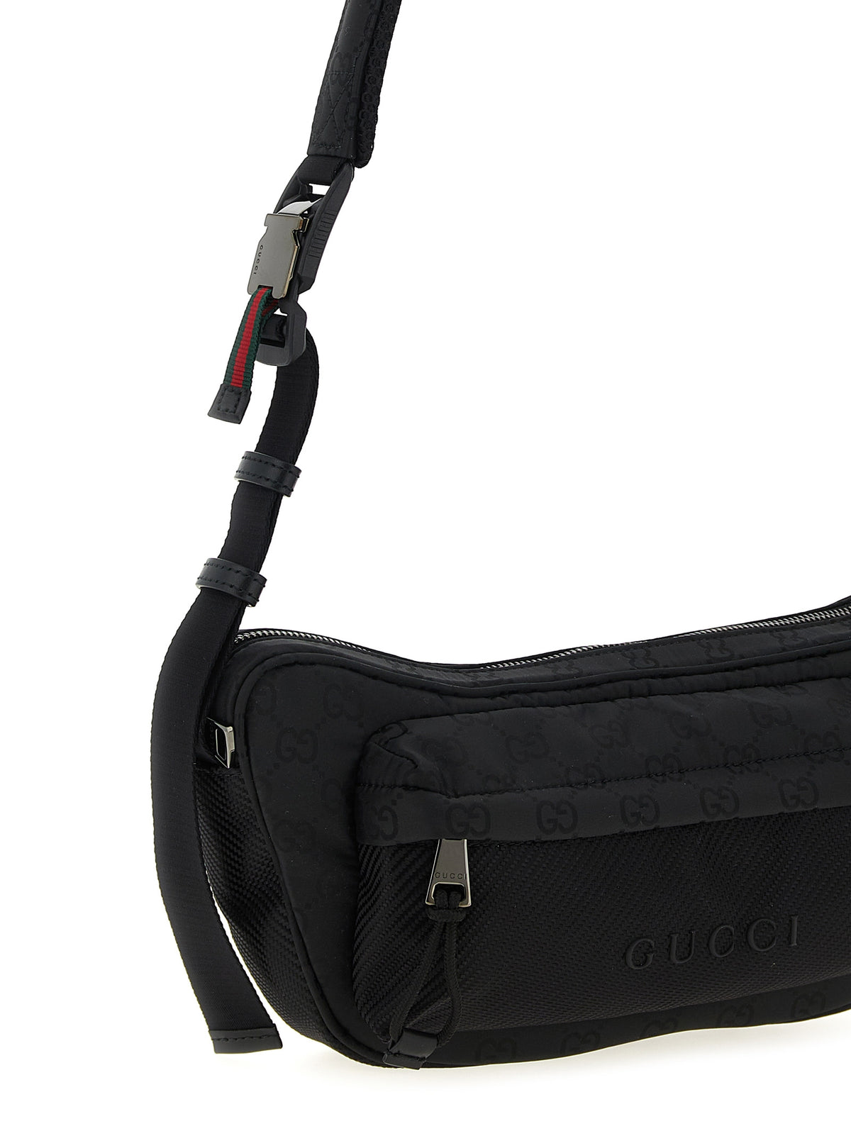 Gucci Black Polyester Crossbody Men's Bag