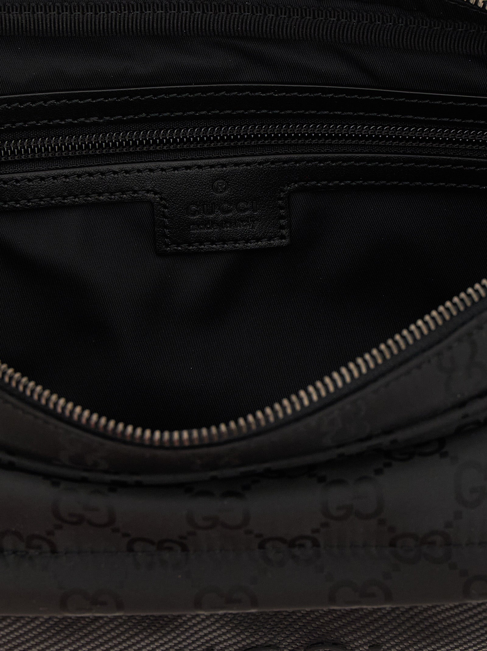 Gucci Black Polyester Crossbody Men's Bag