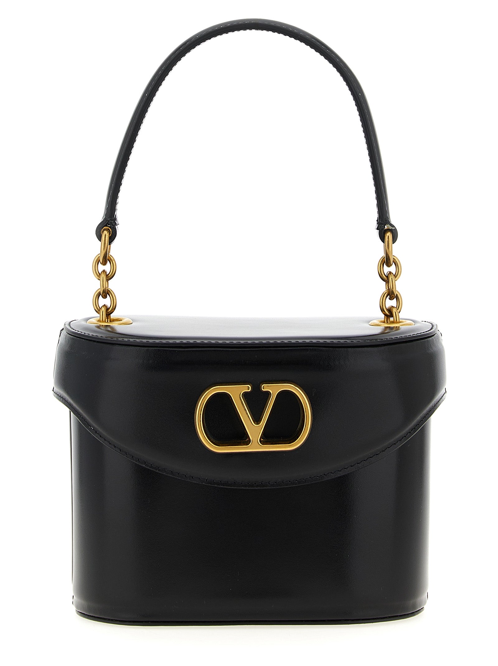 Valentino Garavani Black Calfskin Crossbody Women's Bag