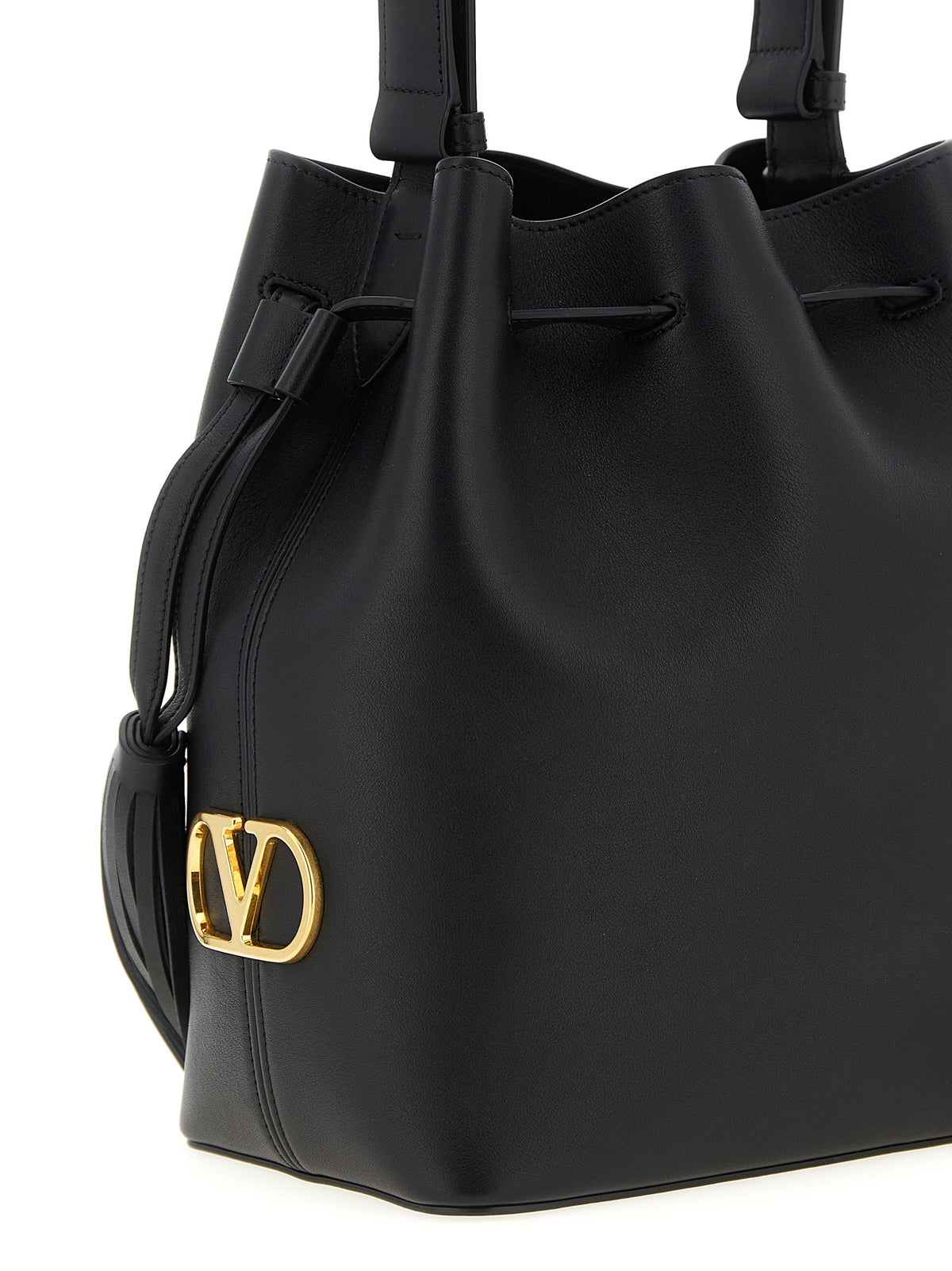 Valentino Garavani Black Calfskin Shoulder Women's Bag