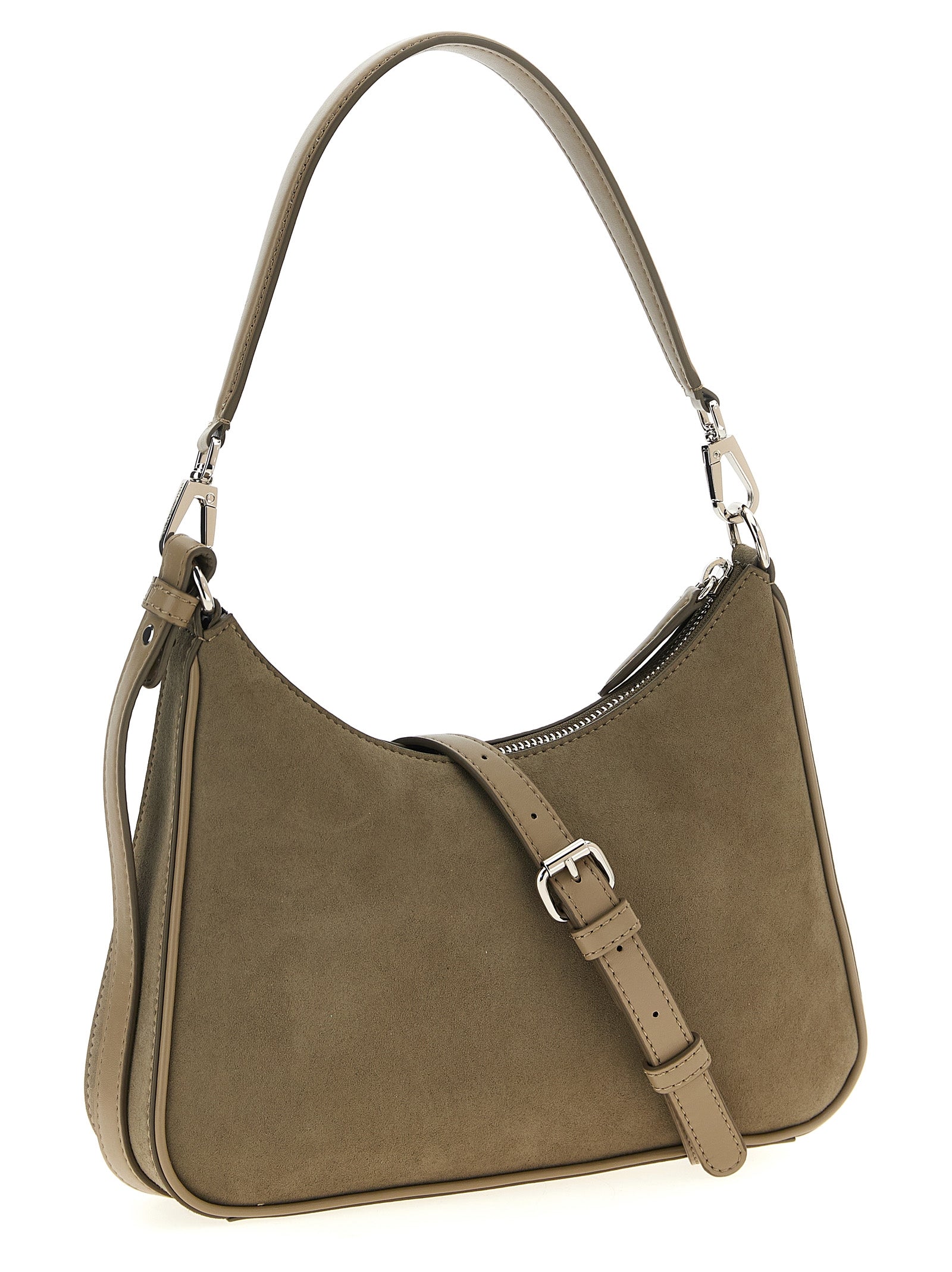 Stella McCartney Gray Polyamide Shoulder Women's Bag