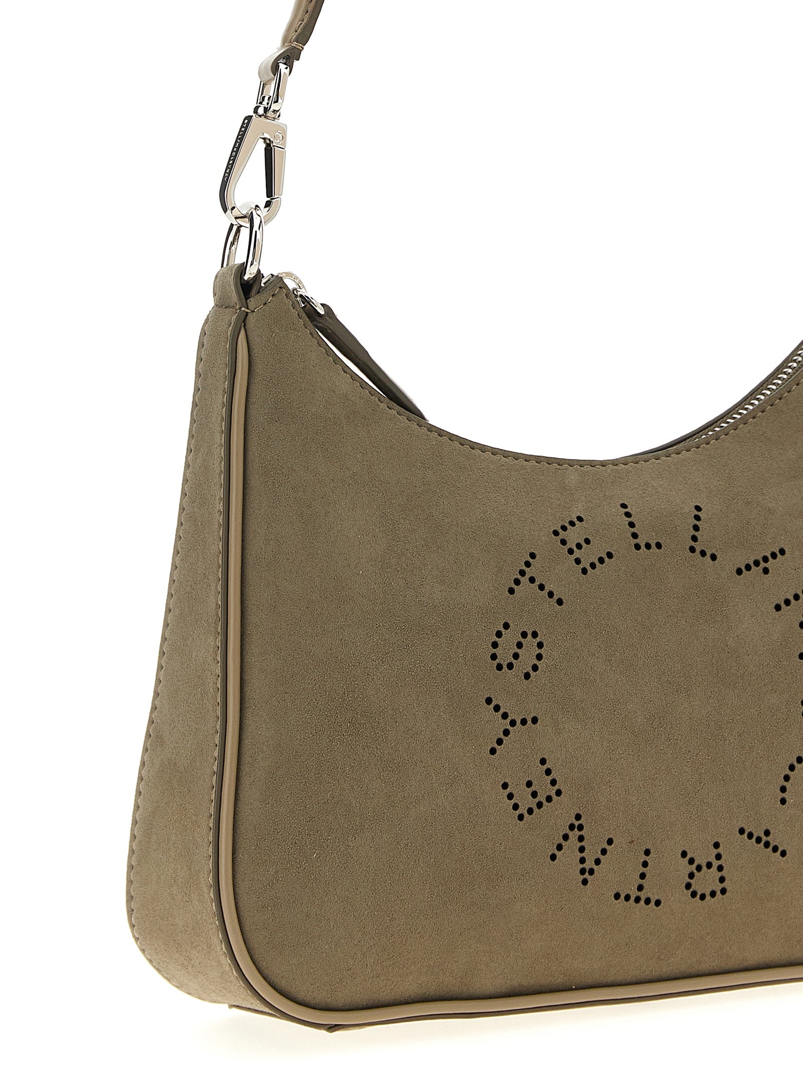 Stella McCartney Gray Polyamide Shoulder Women's Bag