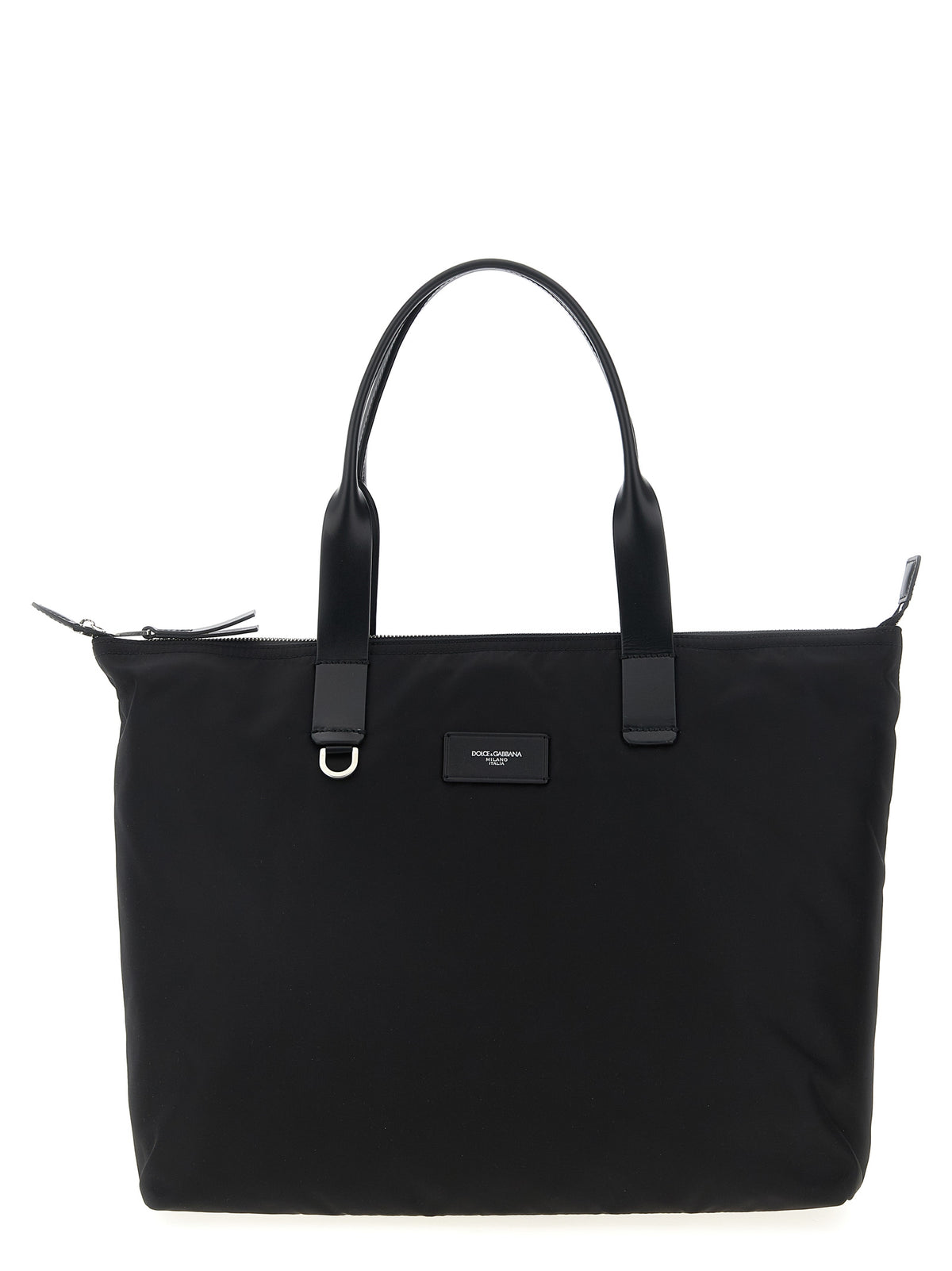 Dolce & Gabbana Black Polyamide Tote Men's Bag