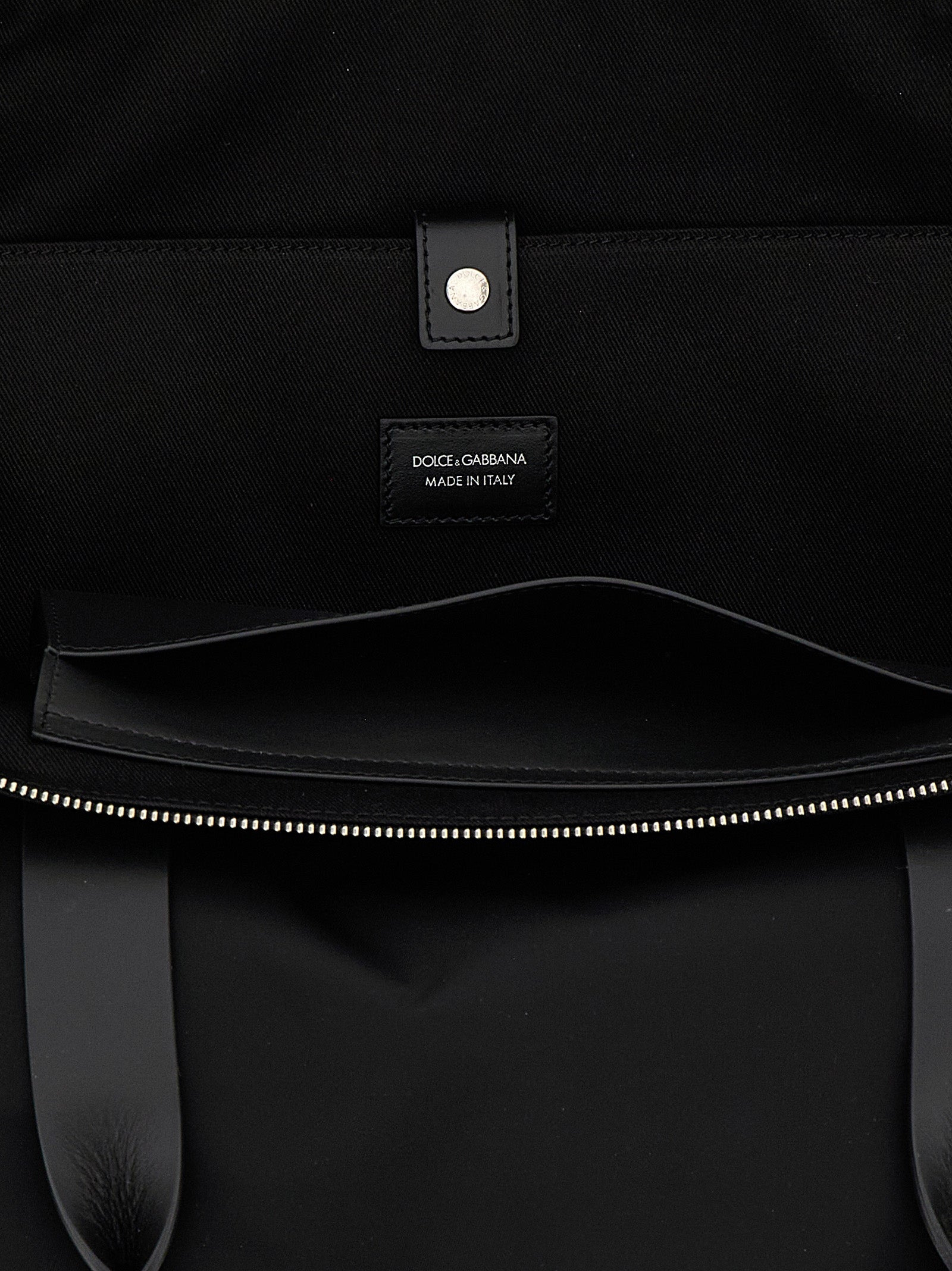 Dolce & Gabbana Black Polyamide Tote Men's Bag