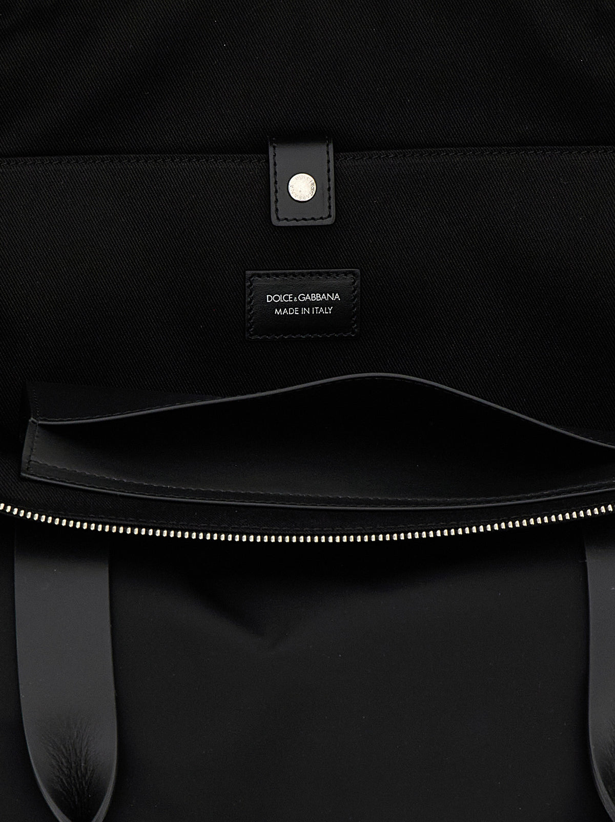 Dolce & Gabbana Black Polyamide Tote Men's Bag