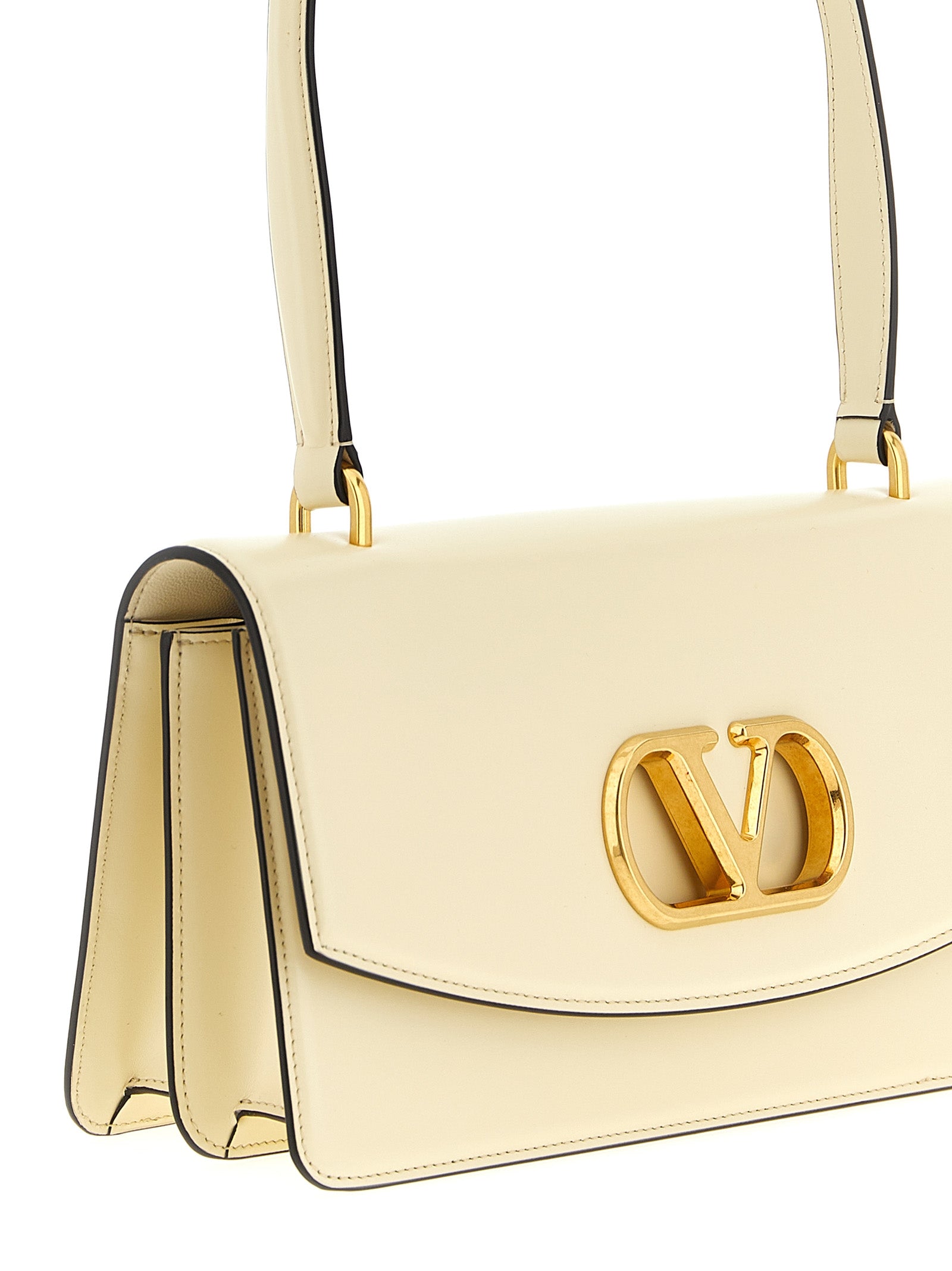Valentino Garavani White Calfskin Shoulder Women's Bag