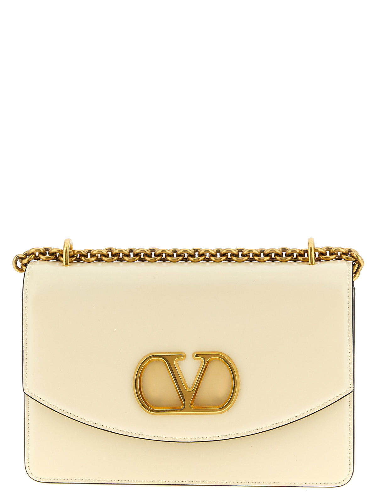 Valentino Garavani White Calfskin Shoulder Women's Bag