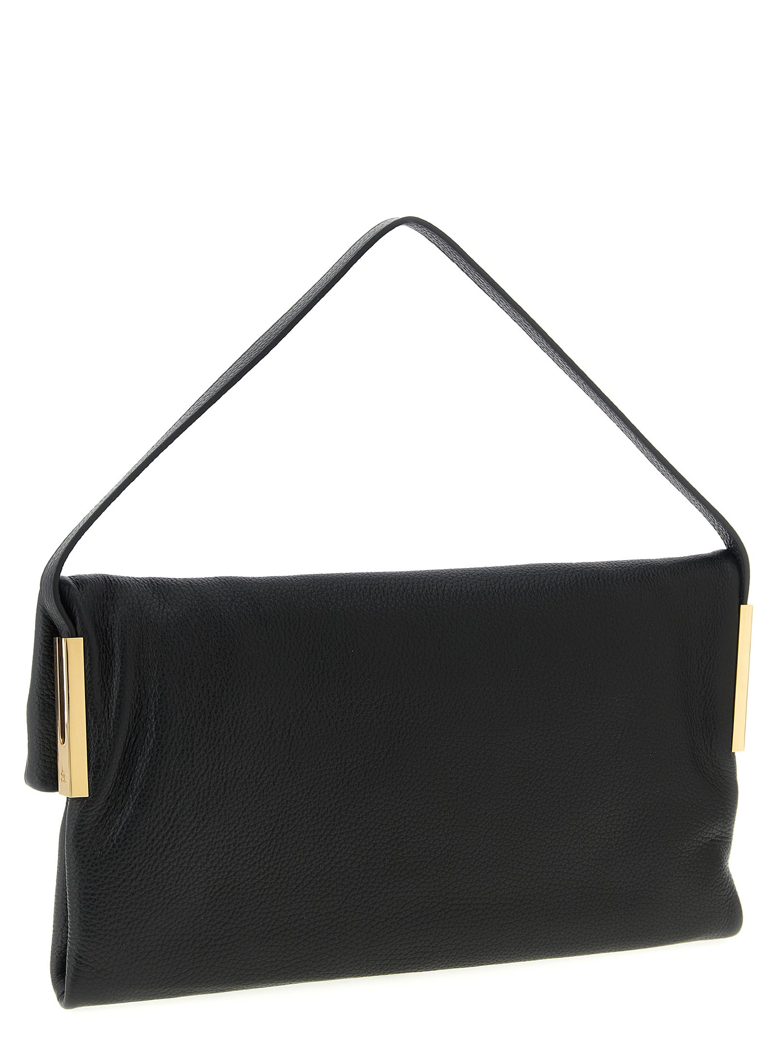Elisabetta Franchi Black Calfskin Shoulder Women's Bag