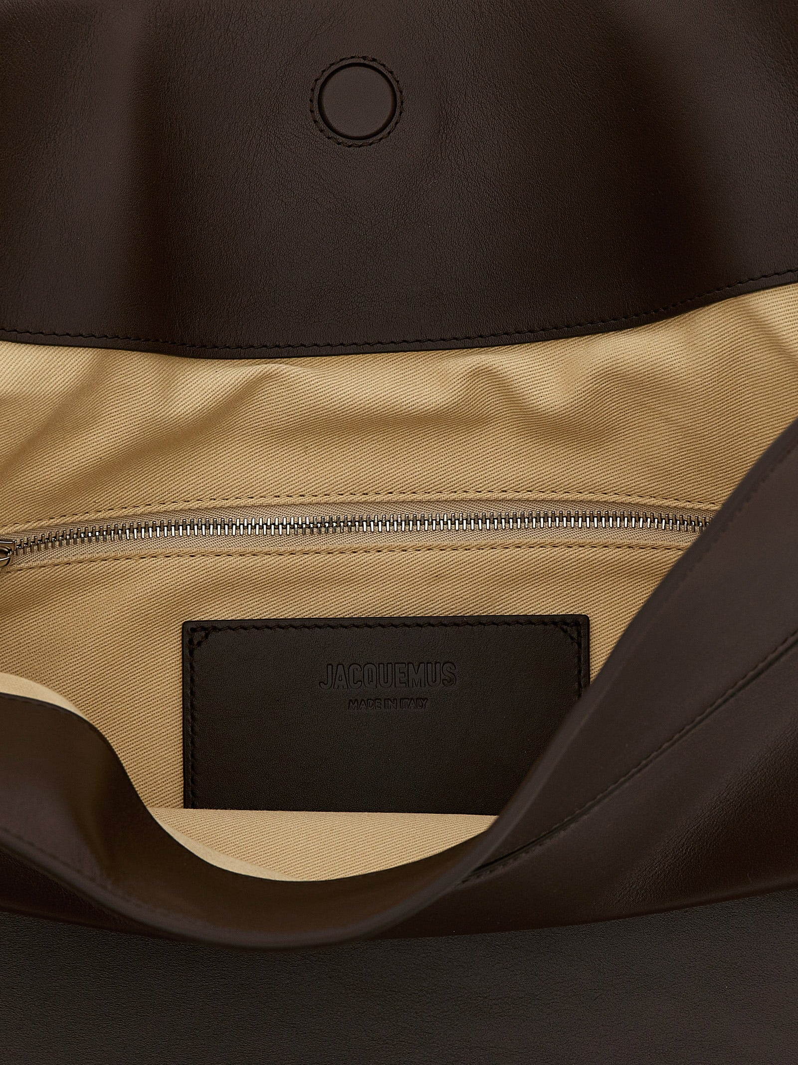 Jacquemus Brown Calfskin Shoulder Women's Bag