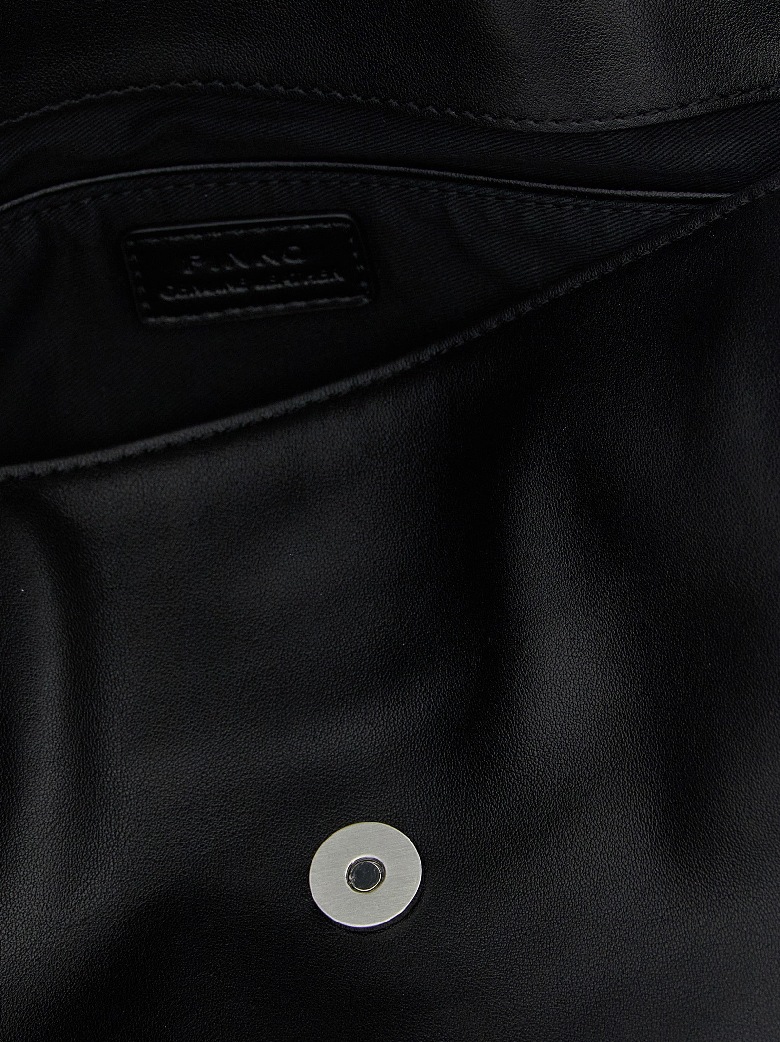 PINKO Black Goatskin Shoulder Women's Bag