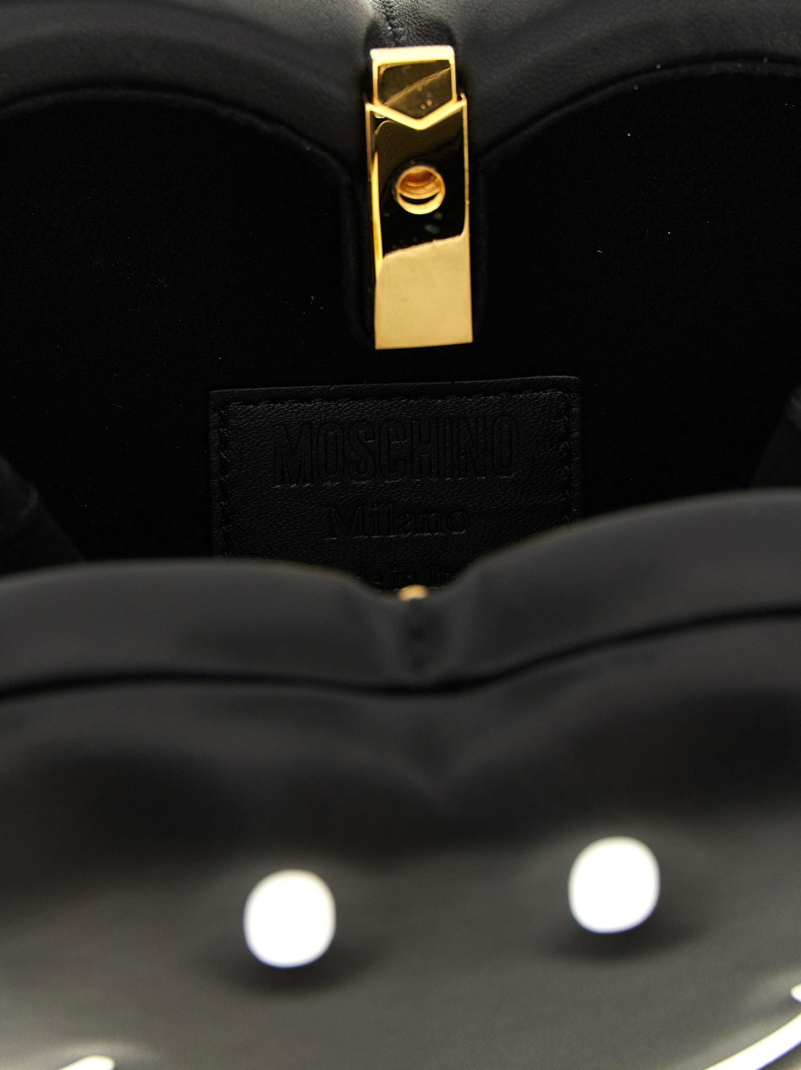 Moschino Black Polyester Women's Handbag