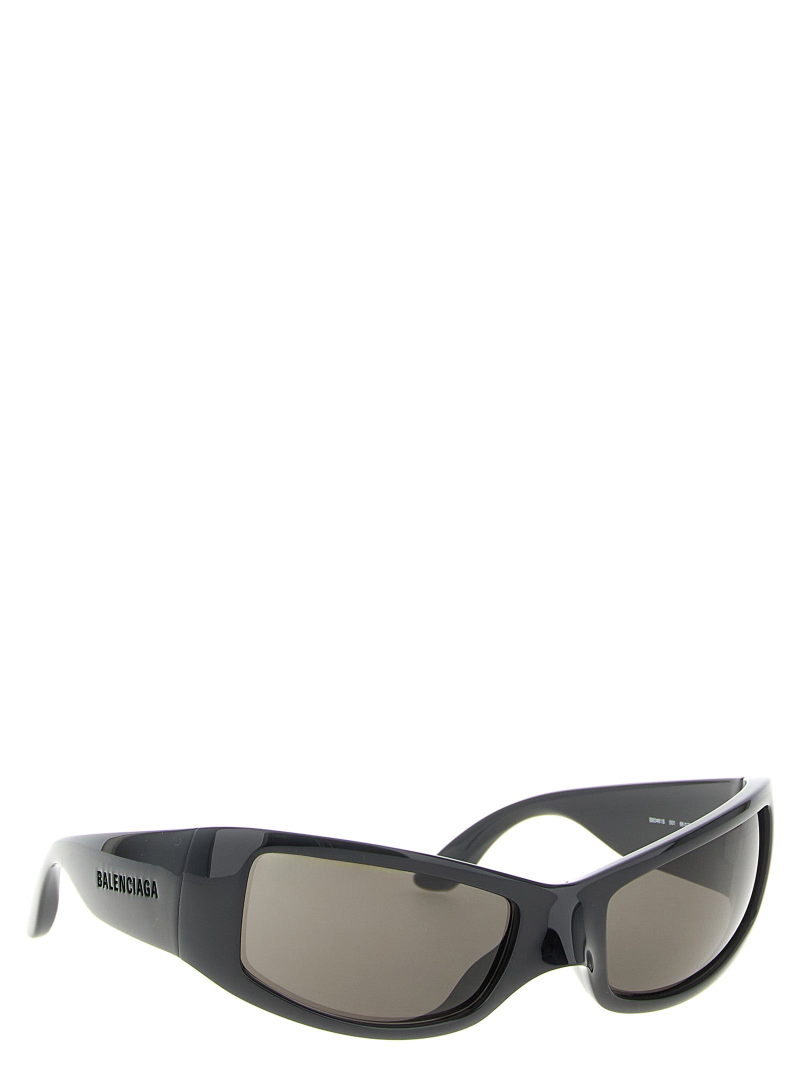 Balenciaga Black Polyamide Men's Sunglasses