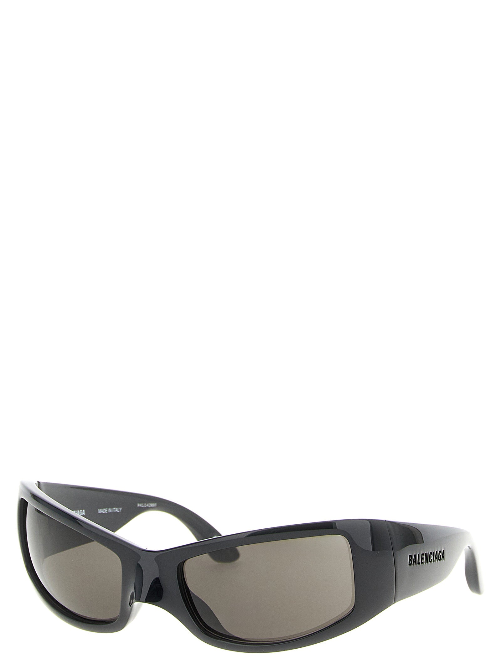 Balenciaga Black Polyamide Men's Sunglasses