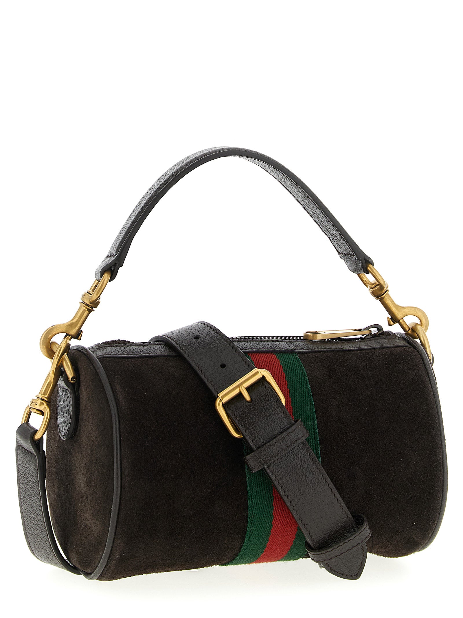 Gucci Brown Calfskin Men's Handbag