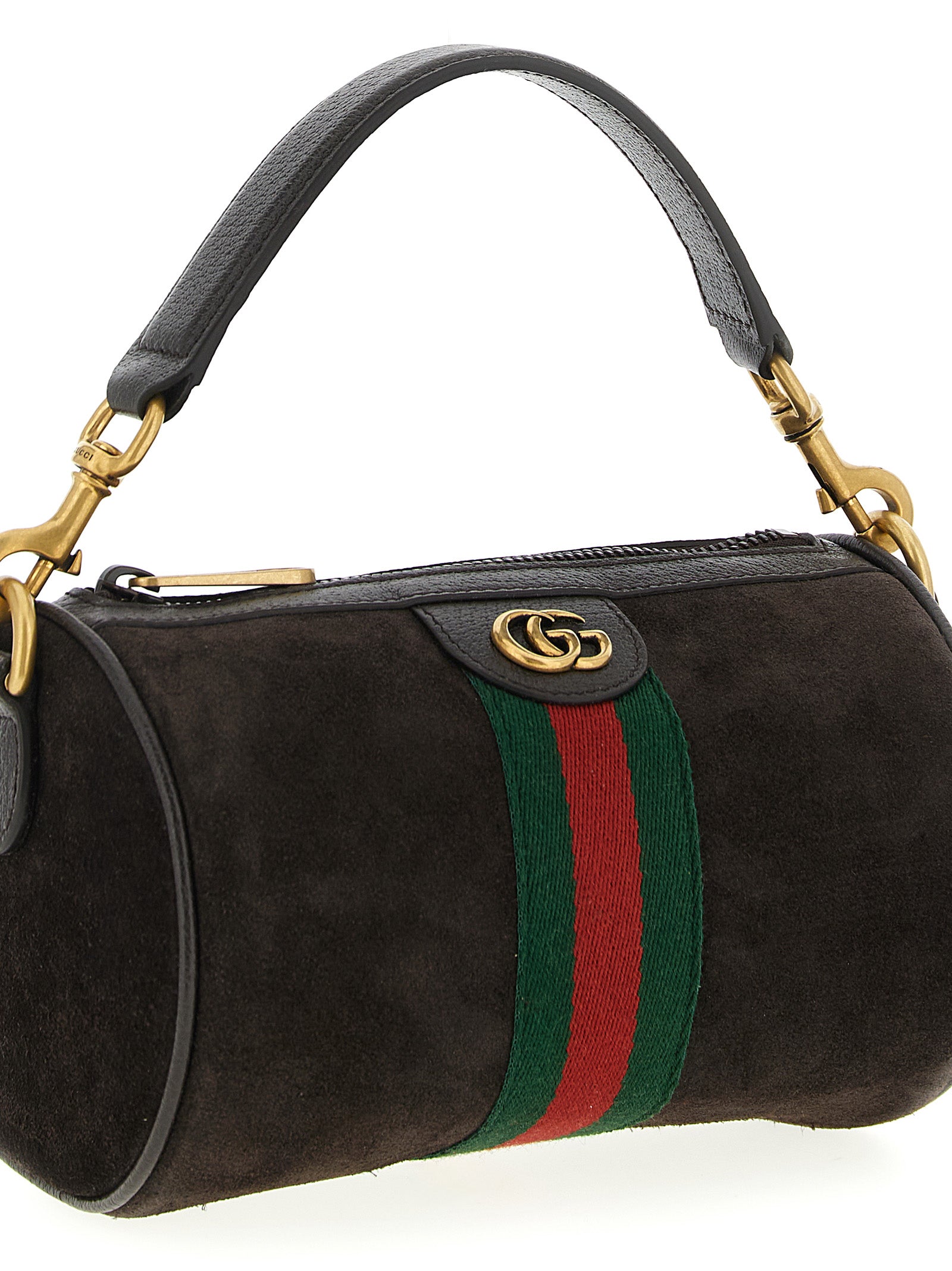 Gucci Brown Calfskin Men's Handbag