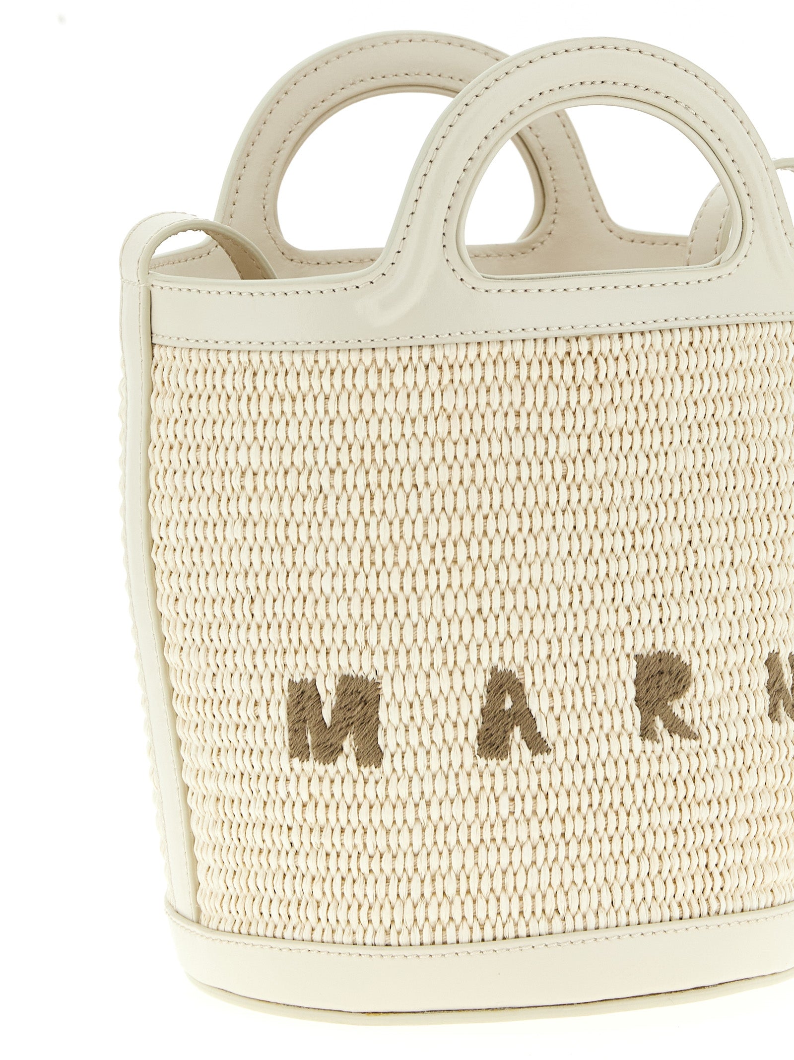 Marni White Cotton Women's Handbag