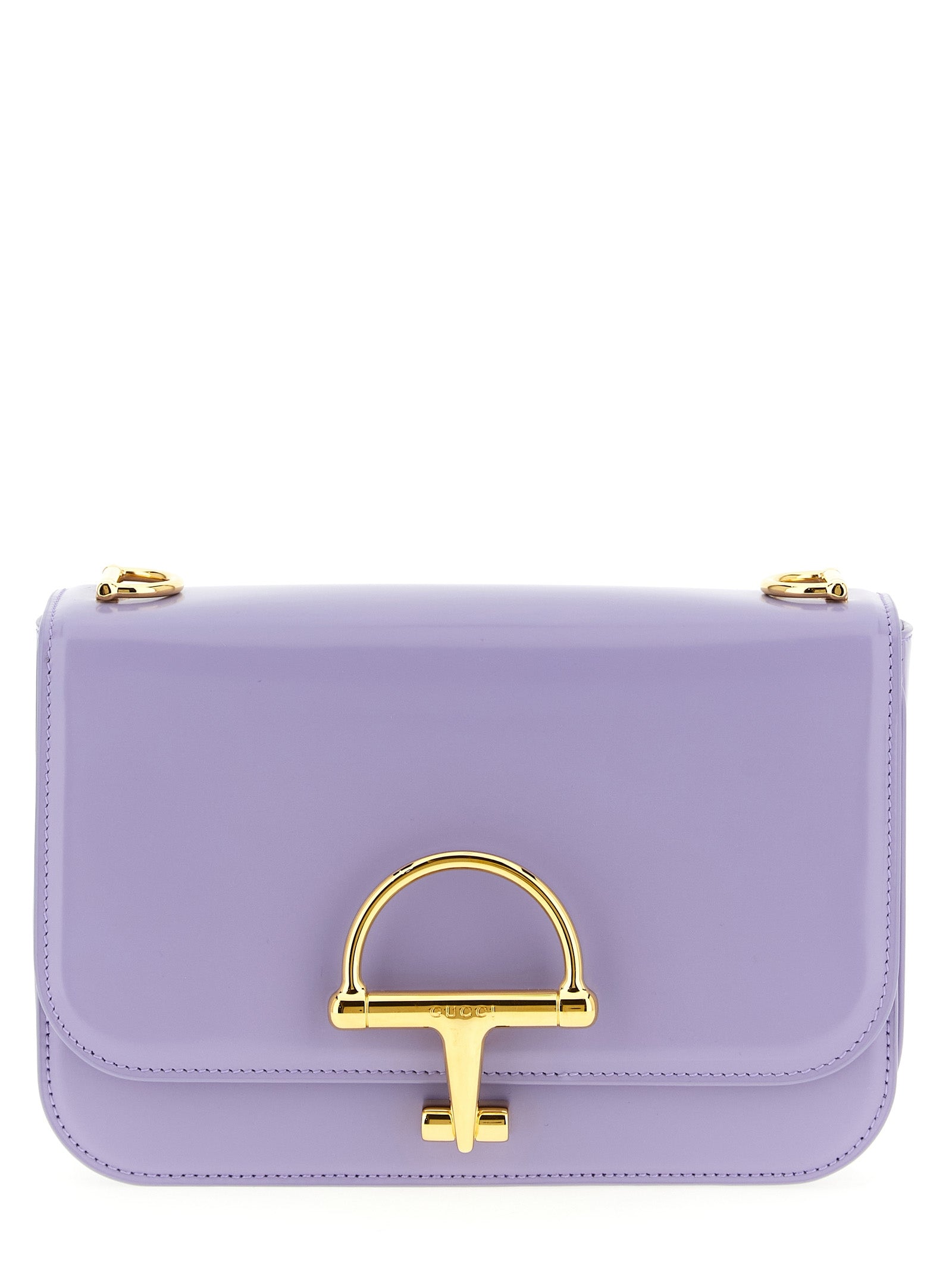 Gucci Purple Calfskin Shoulder Women's Bag