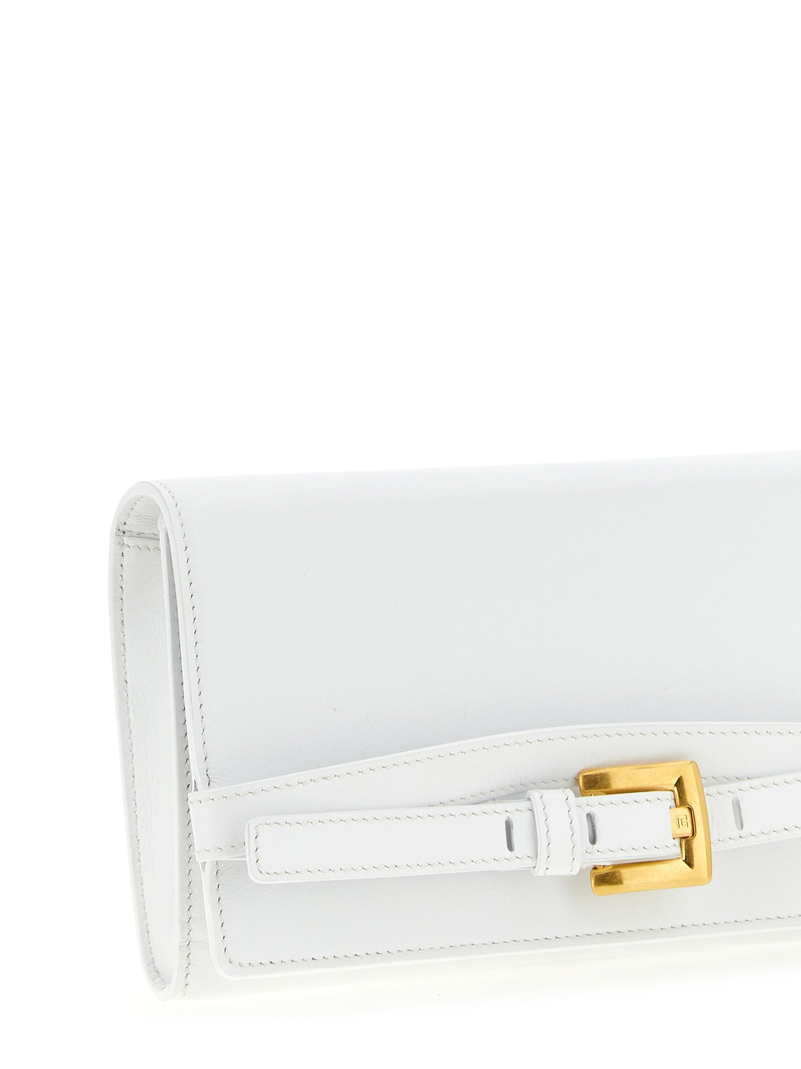 Balmain White Calfskin Women's Cardholder
