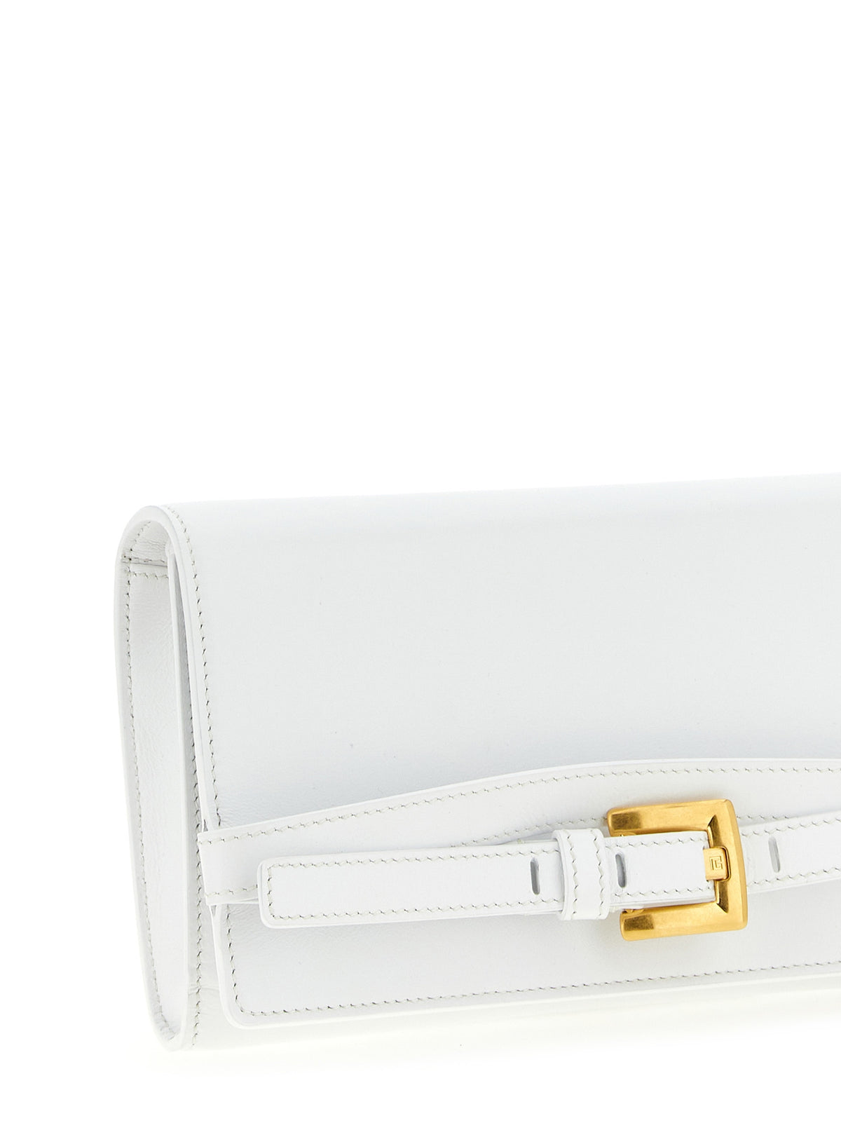 Balmain White Calfskin Women's Cardholder