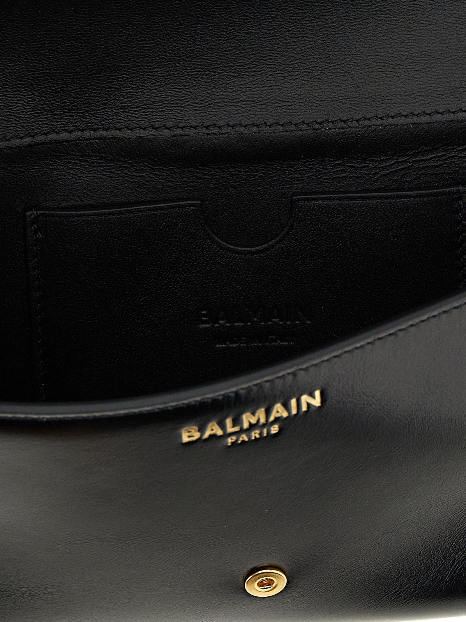Balmain Black Calfskin Women's Cardholder